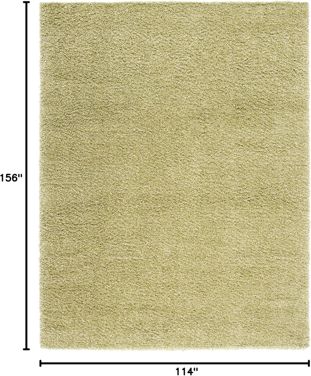 image:imageSAFAVIEH California Shag Collection Area Rug 53 x 76 Beige NonShedding amp Easy to Clean Ultra Plush Thick Pile Ideal for Living Room Bedroom Dining Space SG1511313Green