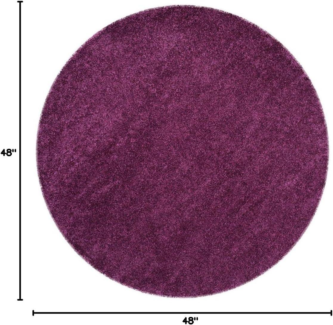 image:imageSAFAVIEH California Shag Collection Area Rug 53 x 76 Beige NonShedding amp Easy to Clean Ultra Plush Thick Pile Ideal for Living Room Bedroom Dining Space SG1511313Purple