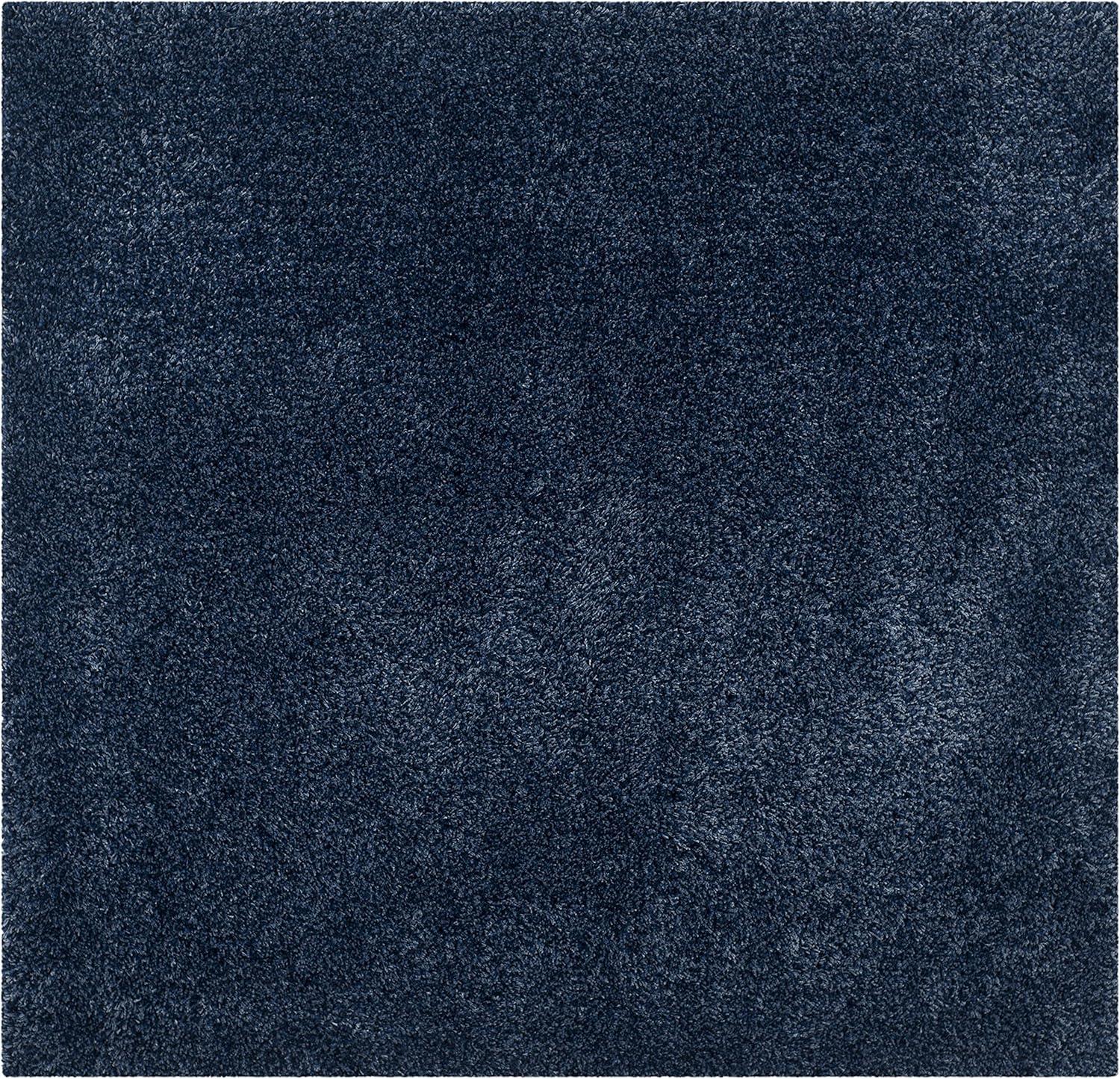 image:imageSAFAVIEH California Shag Collection Area Rug 53 x 76 Beige NonShedding amp Easy to Clean Ultra Plush Thick Pile Ideal for Living Room Bedroom Dining Space SG1511313Navy