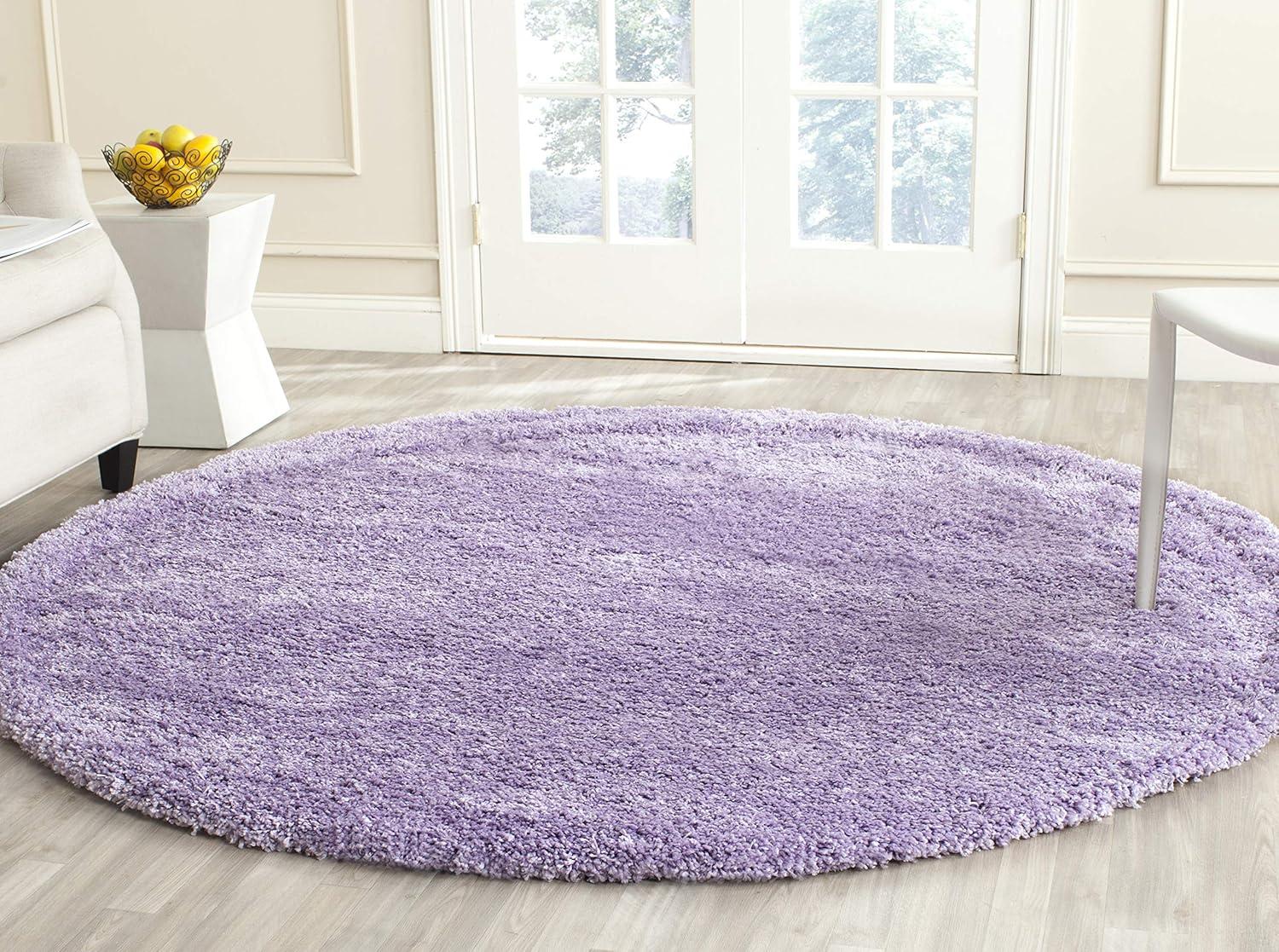 image:imageSAFAVIEH California Shag Collection Area Rug 53 x 76 Beige NonShedding amp Easy to Clean Ultra Plush Thick Pile Ideal for Living Room Bedroom Dining Space SG1511313Lilac
