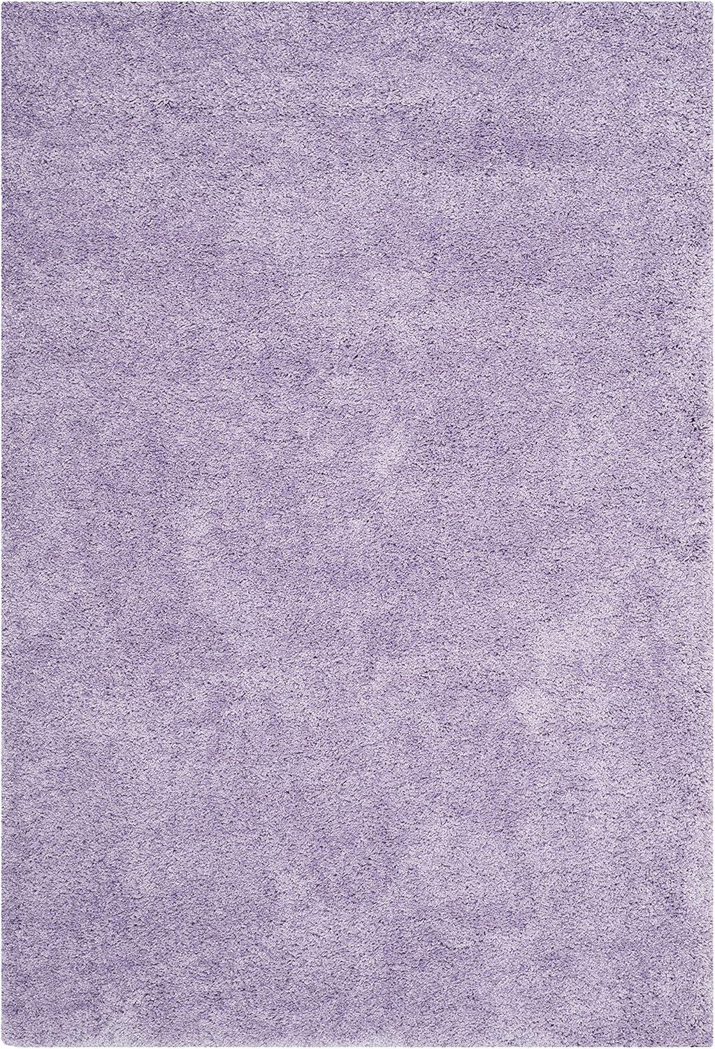 image:imageSAFAVIEH California Shag Collection Area Rug 53 x 76 Beige NonShedding amp Easy to Clean Ultra Plush Thick Pile Ideal for Living Room Bedroom Dining Space SG1511313Lilac