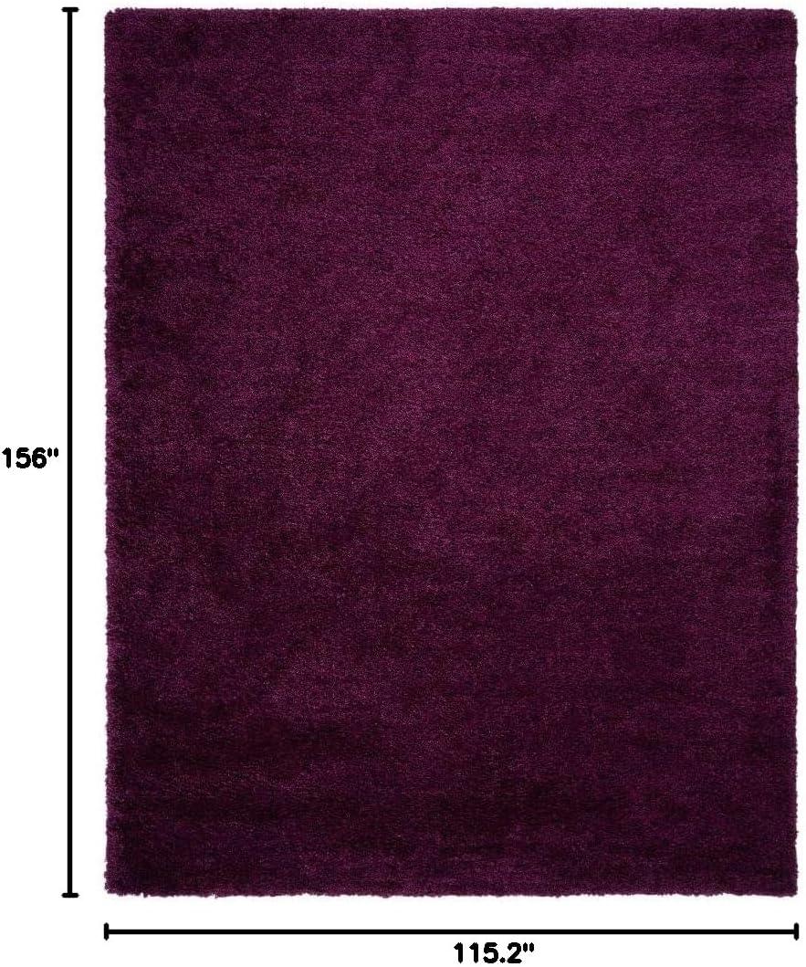 image:imageSAFAVIEH California Shag Collection Area Rug 53 x 76 Beige NonShedding amp Easy to Clean Ultra Plush Thick Pile Ideal for Living Room Bedroom Dining Space SG1511313Purple