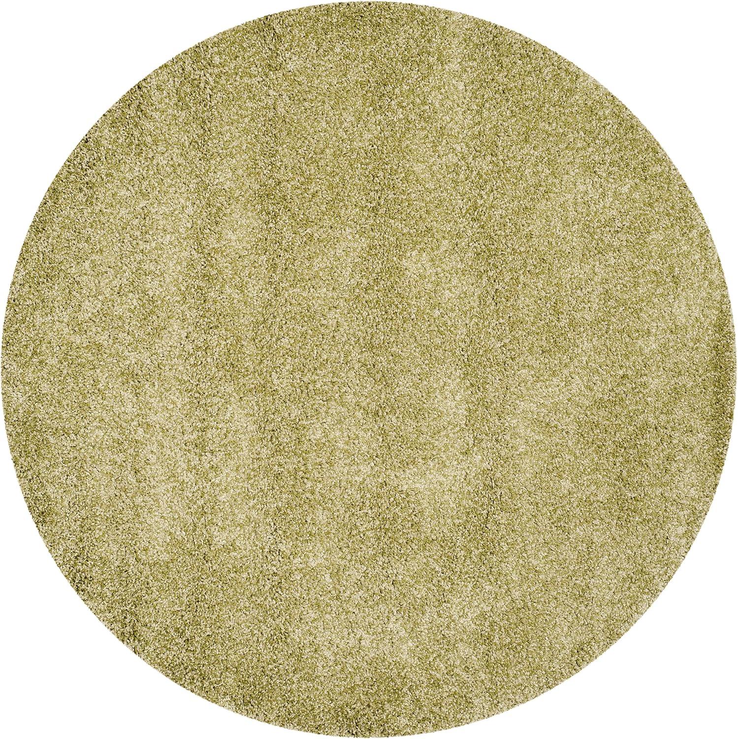 image:imageSAFAVIEH California Shag Collection Area Rug 53 x 76 Beige NonShedding amp Easy to Clean Ultra Plush Thick Pile Ideal for Living Room Bedroom Dining Space SG1511313Green