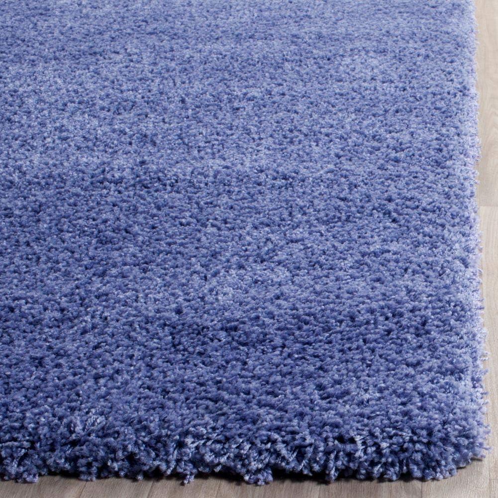 image:imageSAFAVIEH California Shag Collection Area Rug 53 x 76 Beige NonShedding amp Easy to Clean Ultra Plush Thick Pile Ideal for Living Room Bedroom Dining Space SG1511313Periwinkle