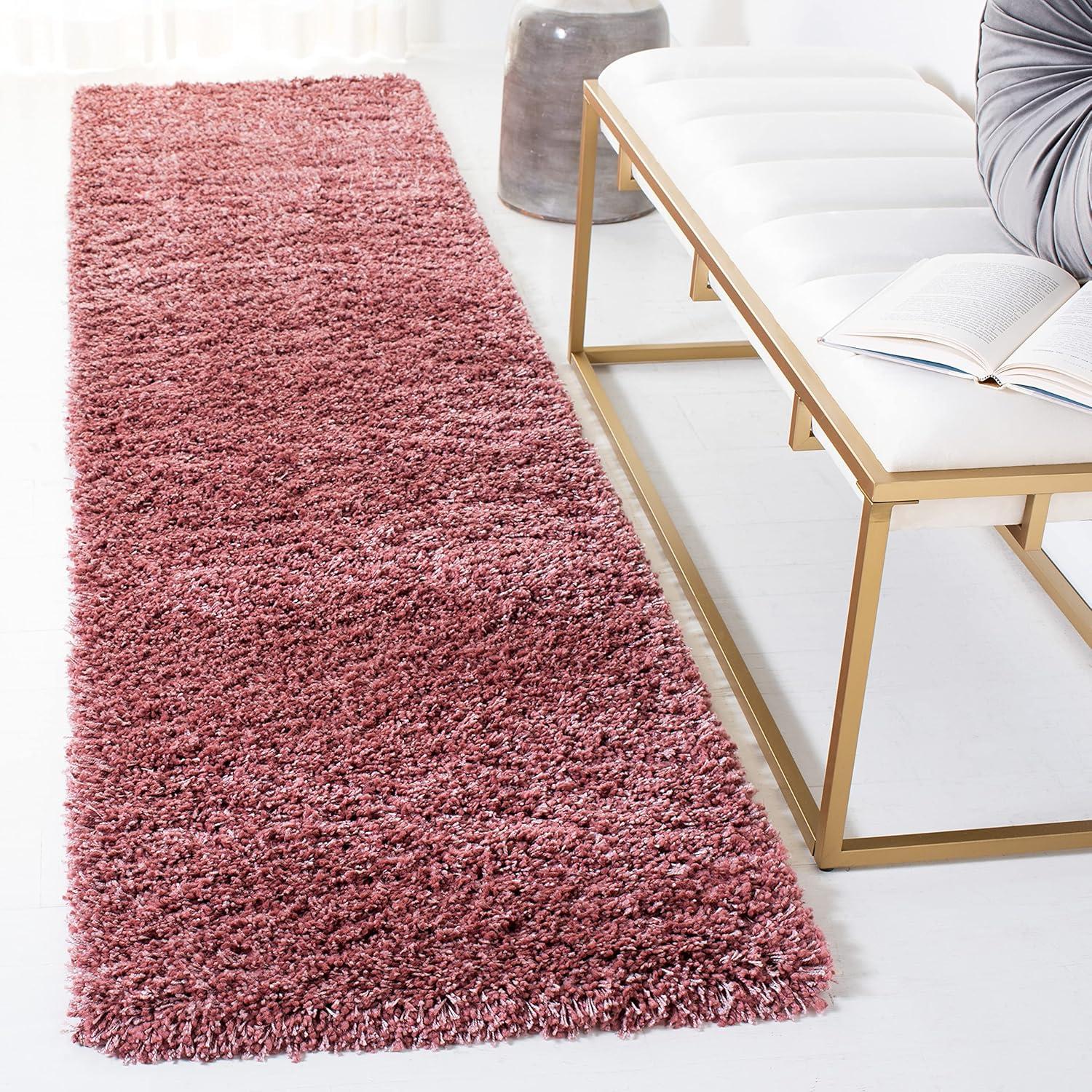 image:imageSAFAVIEH California Shag Collection Area Rug 53 x 76 Beige NonShedding amp Easy to Clean Ultra Plush Thick Pile Ideal for Living Room Bedroom Dining Space SG1511313Rose