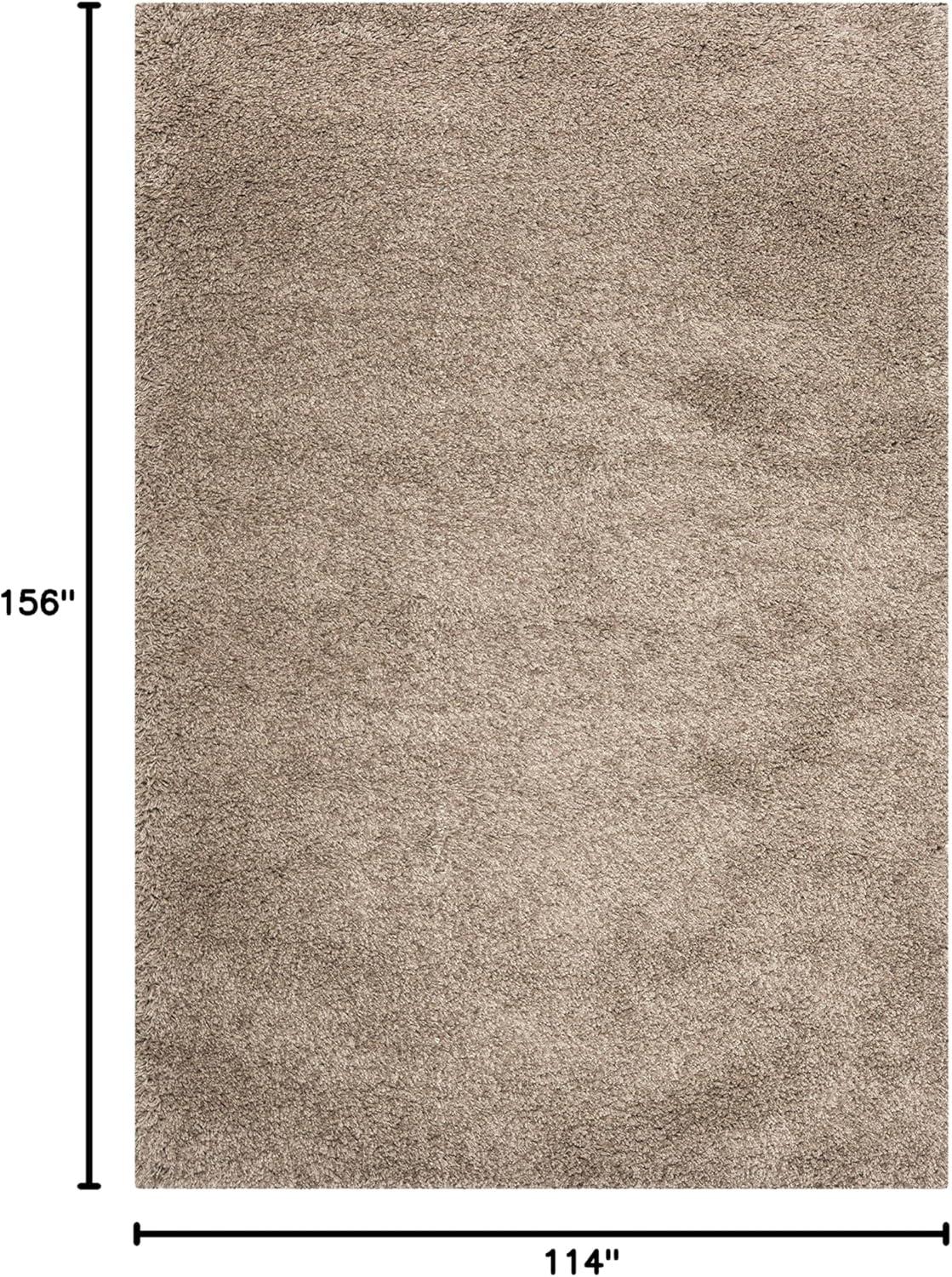 image:imageSAFAVIEH California Shag Collection Area Rug 53 x 76 Beige NonShedding amp Easy to Clean Ultra Plush Thick Pile Ideal for Living Room Bedroom Dining Space SG1511313Taupe