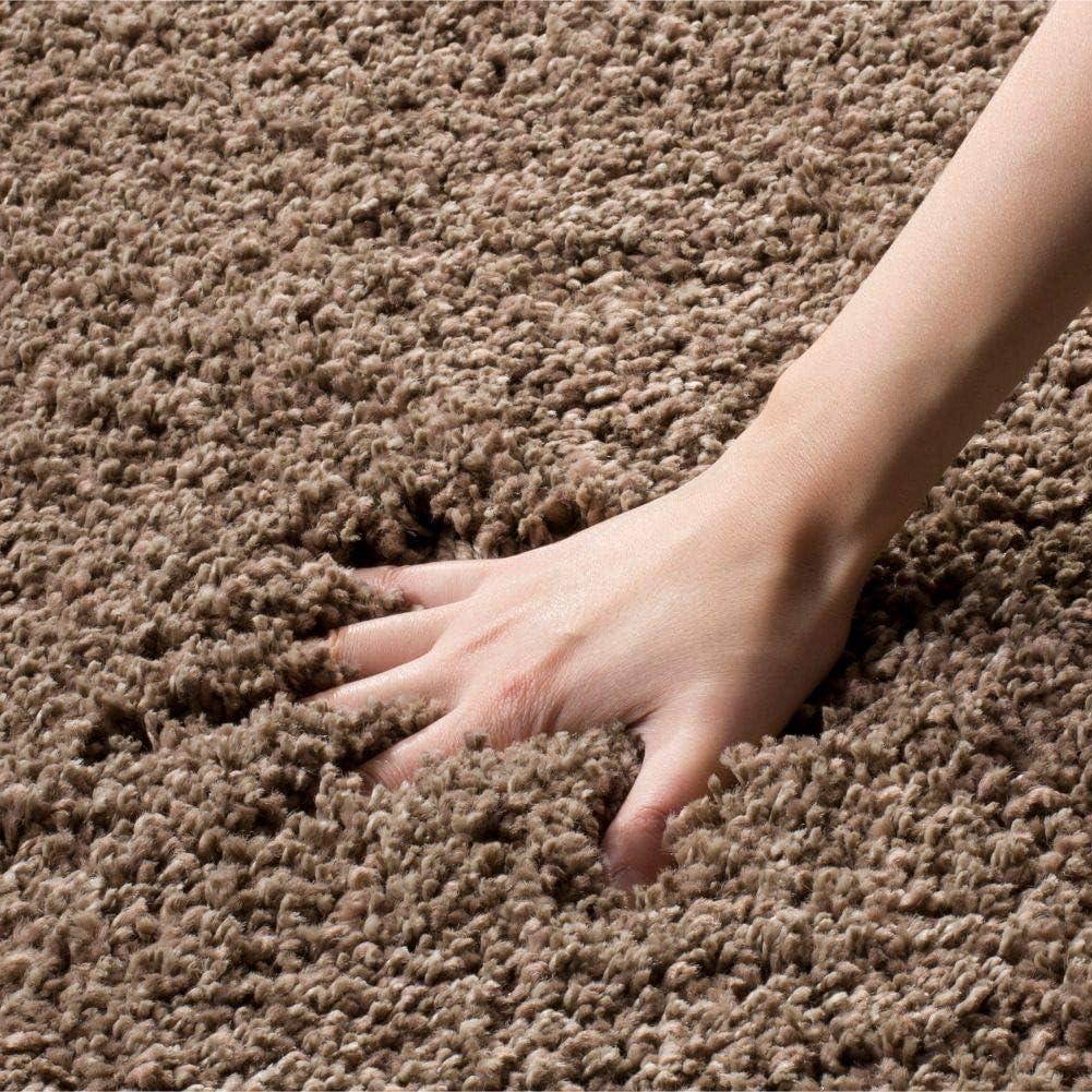 image:imageSAFAVIEH California Shag Collection Area Rug 53 x 76 Beige NonShedding amp Easy to Clean Ultra Plush Thick Pile Ideal for Living Room Bedroom Dining Space SG1511313Taupe