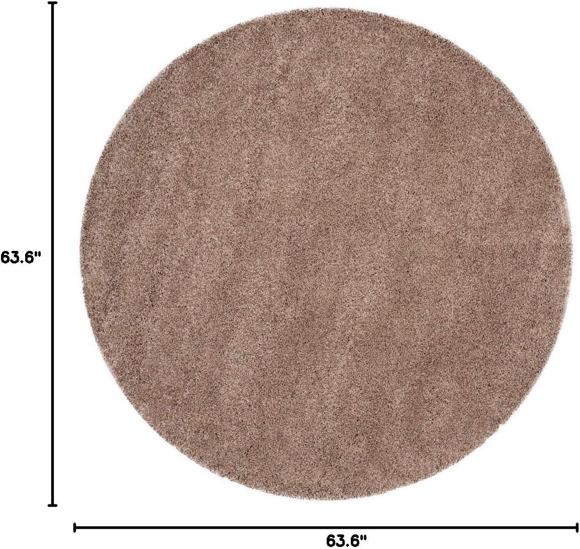 image:imageSAFAVIEH California Shag Collection Area Rug 53 x 76 Beige NonShedding amp Easy to Clean Ultra Plush Thick Pile Ideal for Living Room Bedroom Dining Space SG1511313Taupe
