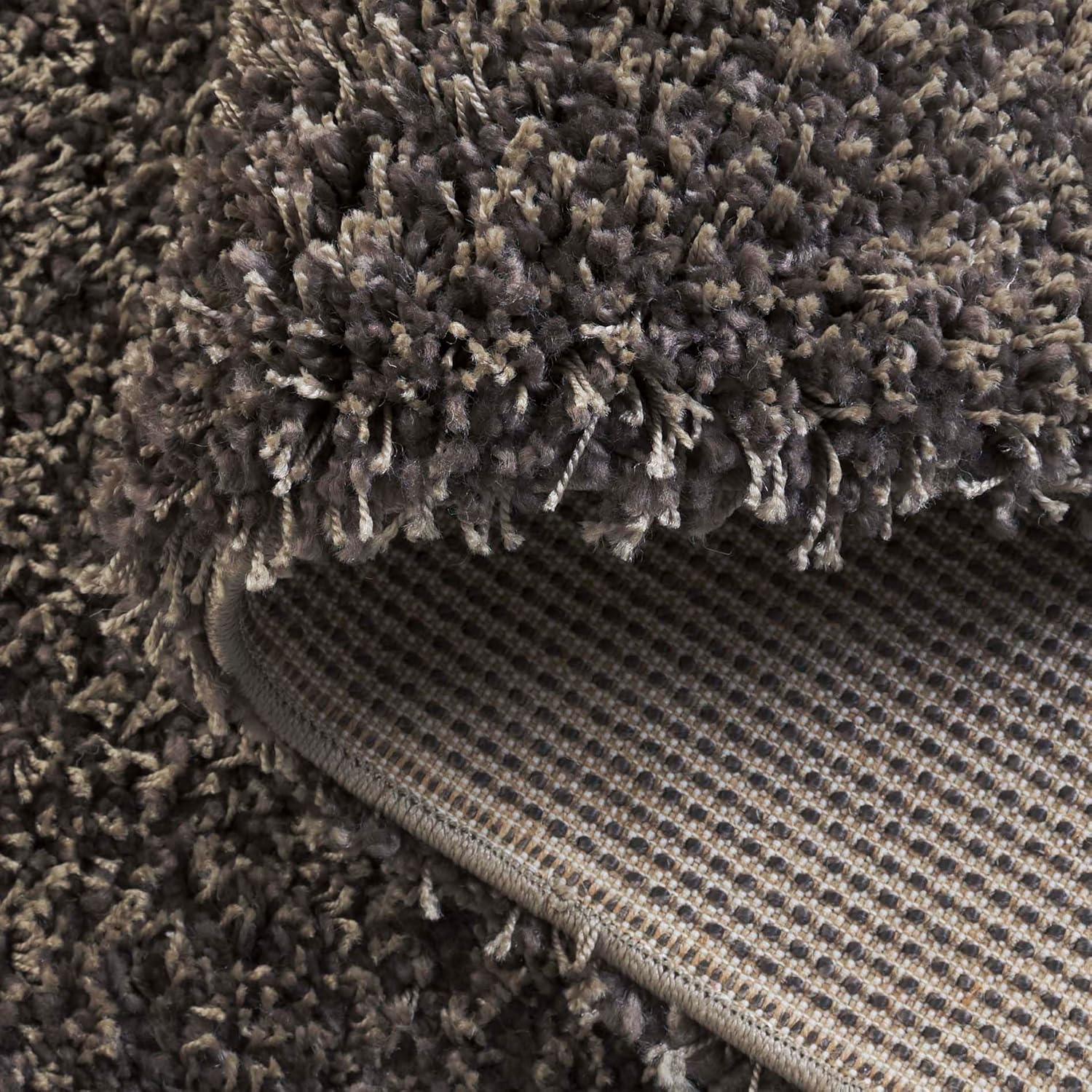 image:imageSAFAVIEH California Shag Collection Area Rug 53 x 76 Beige NonShedding amp Easy to Clean Ultra Plush Thick Pile Ideal for Living Room Bedroom Dining Space SG1511313Mushroom