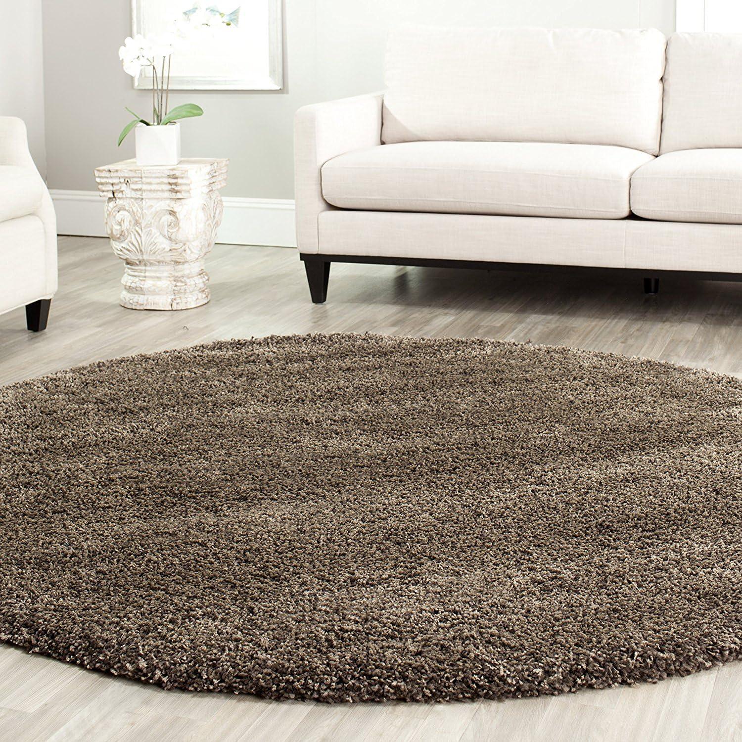 image:imageSAFAVIEH California Shag Collection Area Rug 53 x 76 Beige NonShedding amp Easy to Clean Ultra Plush Thick Pile Ideal for Living Room Bedroom Dining Space SG1511313Mushroom
