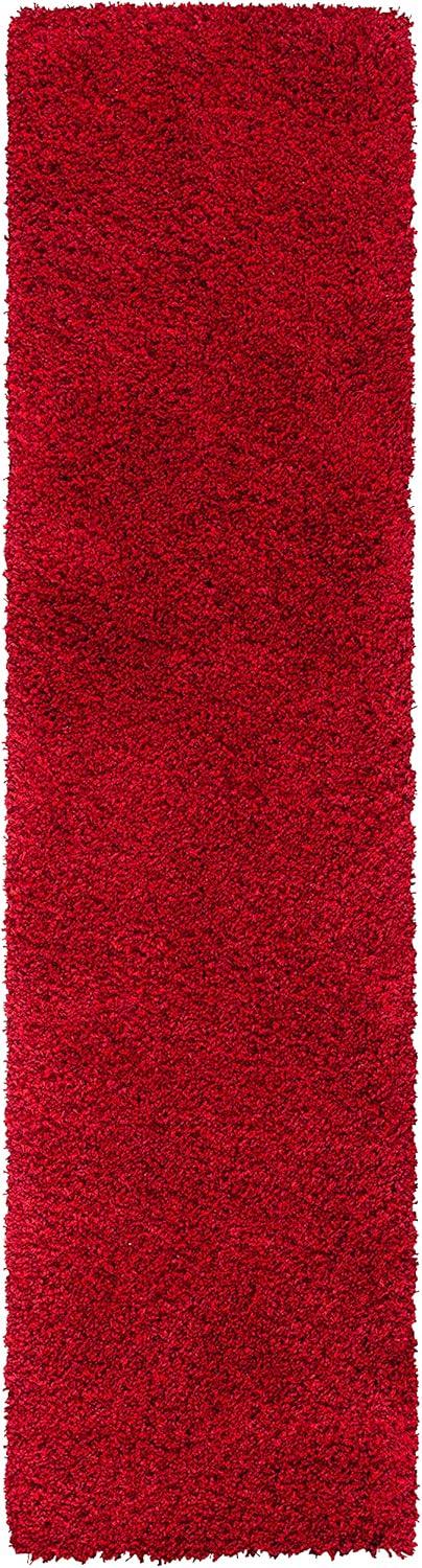 image:imageSAFAVIEH California Shag Collection Area Rug 53 x 76 Beige NonShedding amp Easy to Clean Ultra Plush Thick Pile Ideal for Living Room Bedroom Dining Space SG1511313Red