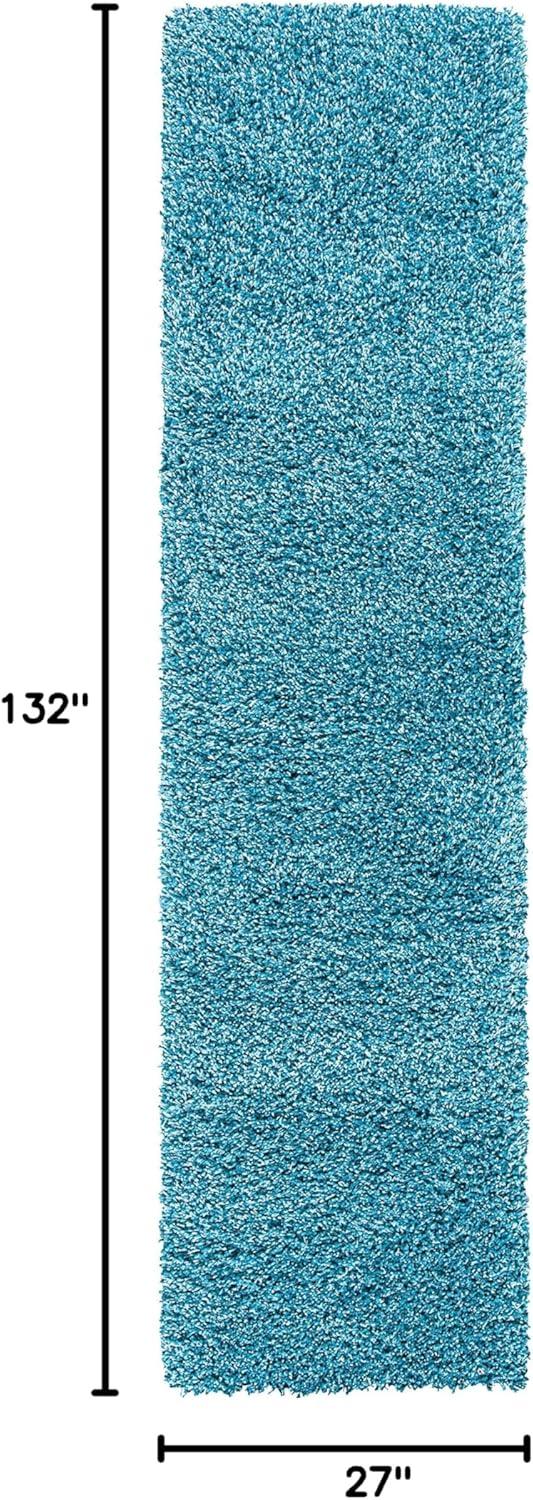 image:imageSAFAVIEH California Shag Collection Area Rug 53 x 76 Beige NonShedding amp Easy to Clean Ultra Plush Thick Pile Ideal for Living Room Bedroom Dining Space SG1511313Turquoise