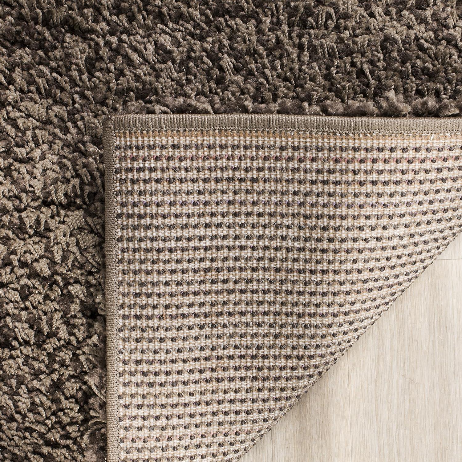 image:imageSAFAVIEH California Shag Collection Area Rug 53 x 76 Beige NonShedding amp Easy to Clean Ultra Plush Thick Pile Ideal for Living Room Bedroom Dining Space SG1511313Mushroom