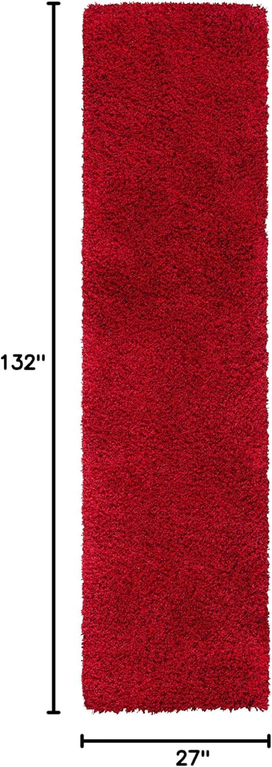 image:imageSAFAVIEH California Shag Collection Area Rug 53 x 76 Beige NonShedding amp Easy to Clean Ultra Plush Thick Pile Ideal for Living Room Bedroom Dining Space SG1511313Red