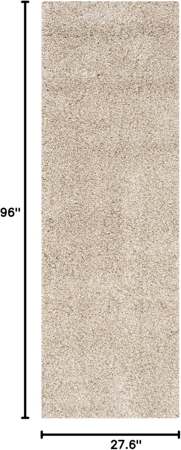 image:imageSAFAVIEH California Shag Collection Area Rug 53 x 76 Beige NonShedding amp Easy to Clean Ultra Plush Thick Pile Ideal for Living Room Bedroom Dining Space SG1511313Beige