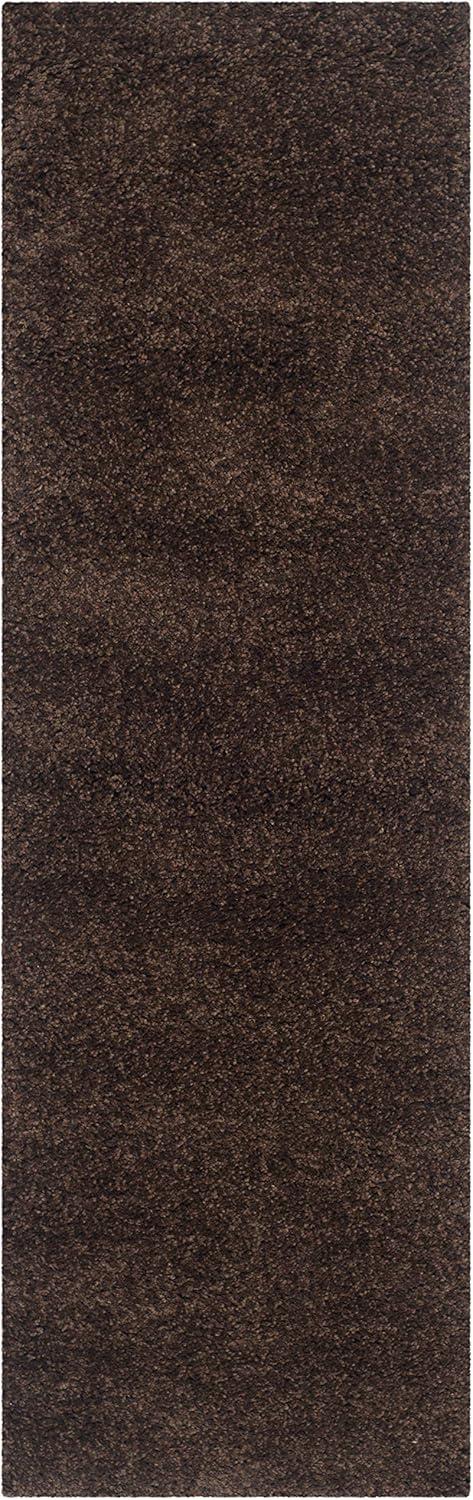 image:imageSAFAVIEH California Shag Collection Area Rug 53 x 76 Beige NonShedding amp Easy to Clean Ultra Plush Thick Pile Ideal for Living Room Bedroom Dining Space SG1511313Brown