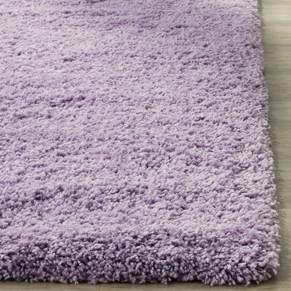 image:imageSAFAVIEH California Shag Collection Area Rug 53 x 76 Beige NonShedding amp Easy to Clean Ultra Plush Thick Pile Ideal for Living Room Bedroom Dining Space SG1511313Lilac