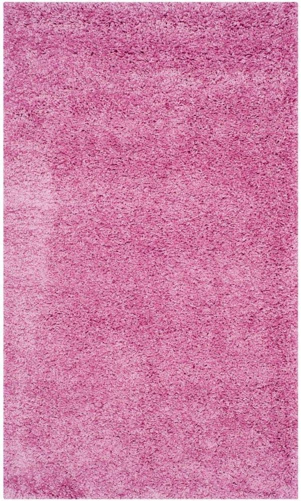 image:imageSAFAVIEH California Shag Collection Area Rug 53 x 76 Beige NonShedding amp Easy to Clean Ultra Plush Thick Pile Ideal for Living Room Bedroom Dining Space SG1511313Pink