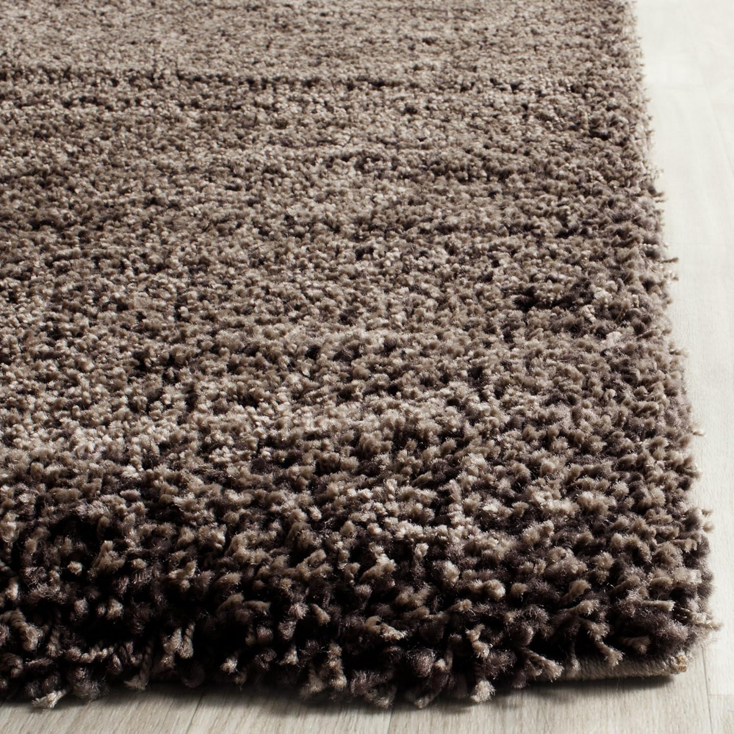 image:imageSAFAVIEH California Shag Collection Area Rug 53 x 76 Beige NonShedding amp Easy to Clean Ultra Plush Thick Pile Ideal for Living Room Bedroom Dining Space SG1511313Mushroom