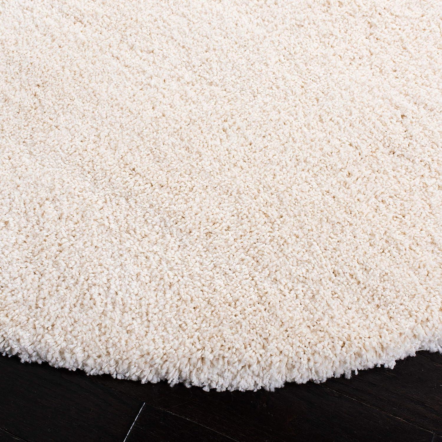 image:imageSAFAVIEH California Shag Collection Area Rug 53 x 76 Beige NonShedding amp Easy to Clean Ultra Plush Thick Pile Ideal for Living Room Bedroom Dining Space SG1511313Ivory