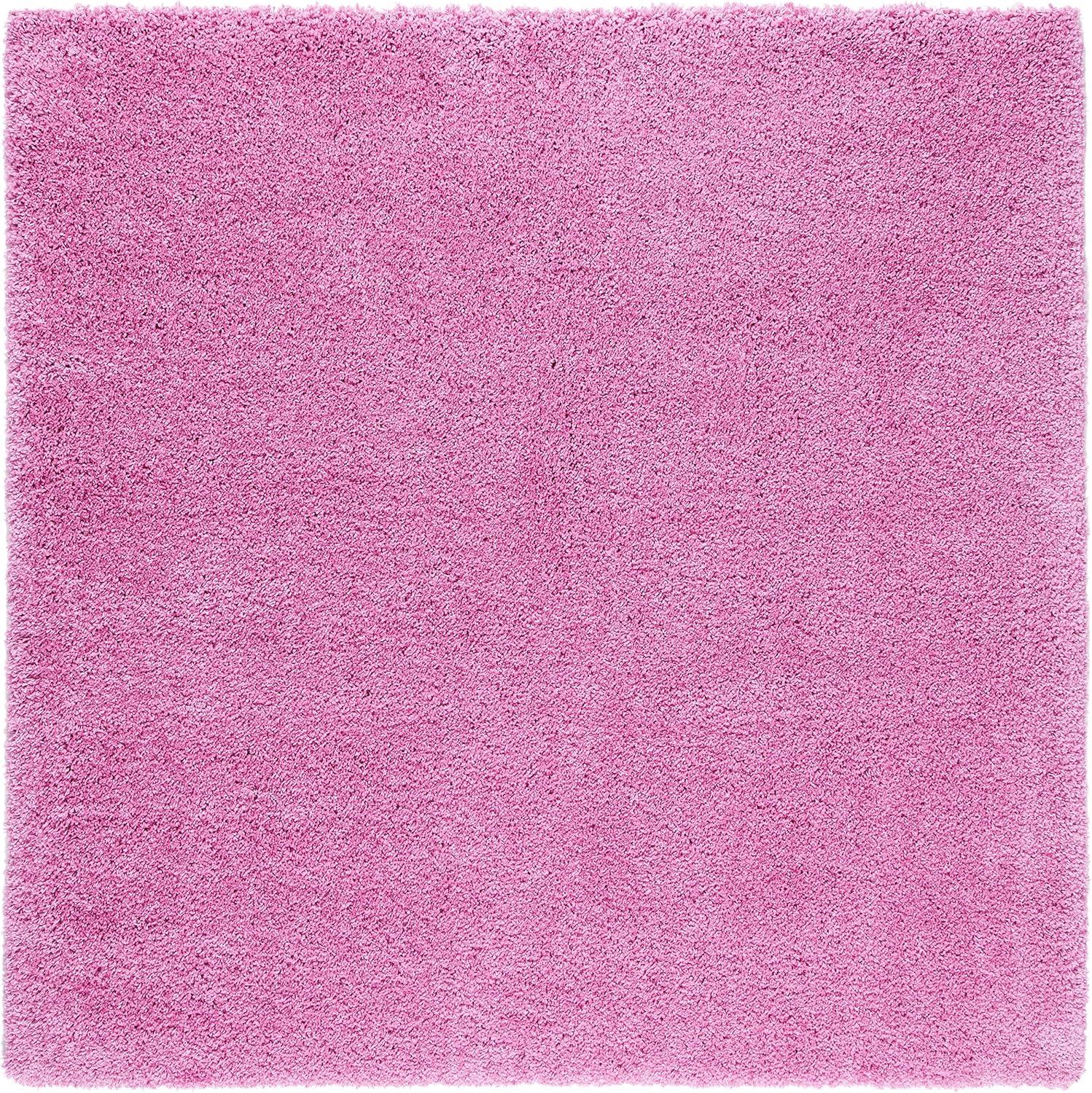 image:imageSAFAVIEH California Shag Collection Area Rug 53 x 76 Beige NonShedding amp Easy to Clean Ultra Plush Thick Pile Ideal for Living Room Bedroom Dining Space SG1511313Pink