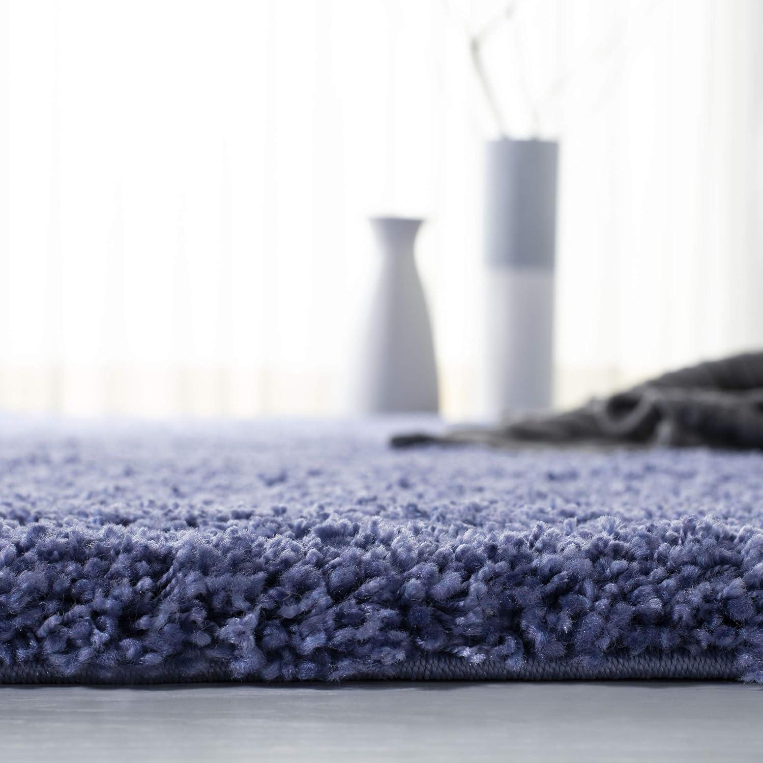 image:imageSAFAVIEH California Shag Collection Area Rug 53 x 76 Beige NonShedding amp Easy to Clean Ultra Plush Thick Pile Ideal for Living Room Bedroom Dining Space SG1511313Periwinkle