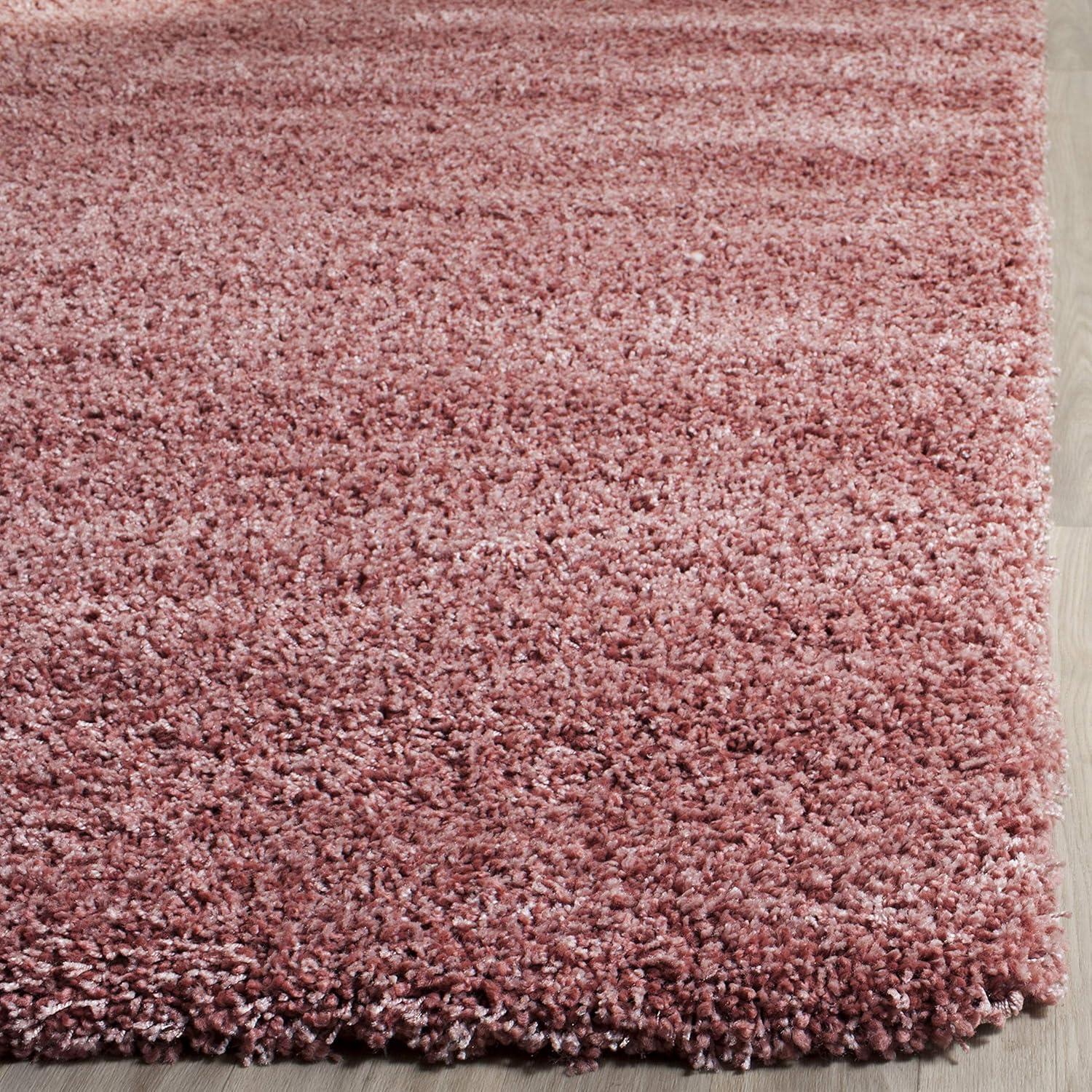 image:imageSAFAVIEH California Shag Collection Area Rug 53 x 76 Beige NonShedding amp Easy to Clean Ultra Plush Thick Pile Ideal for Living Room Bedroom Dining Space SG1511313Rose