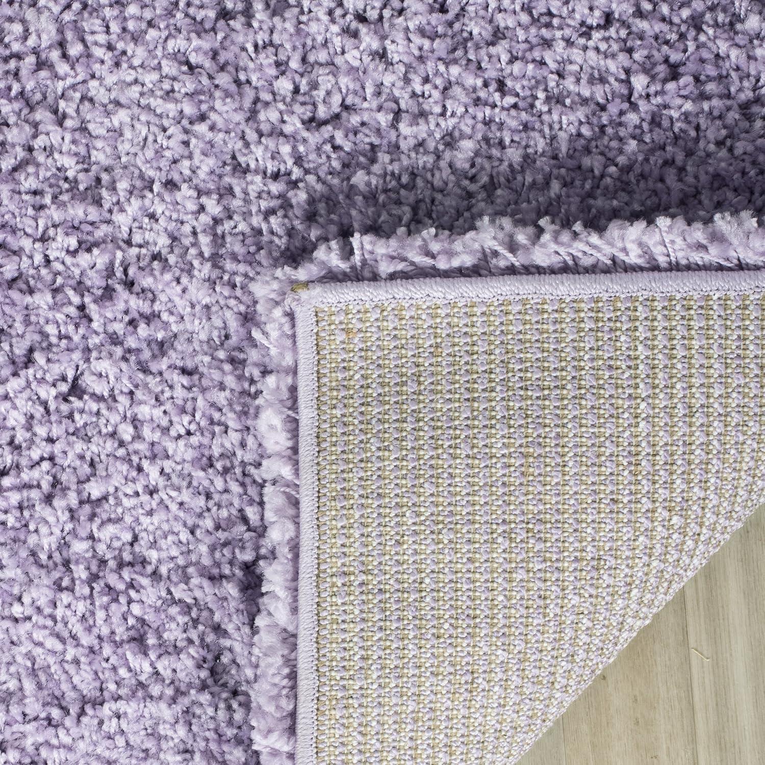 image:imageSAFAVIEH California Shag Collection Area Rug 53 x 76 Beige NonShedding amp Easy to Clean Ultra Plush Thick Pile Ideal for Living Room Bedroom Dining Space SG1511313Lilac