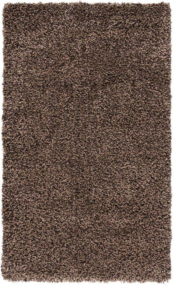 image:imageSAFAVIEH California Shag Collection Area Rug 53 x 76 Beige NonShedding amp Easy to Clean Ultra Plush Thick Pile Ideal for Living Room Bedroom Dining Space SG1511313Mushroom