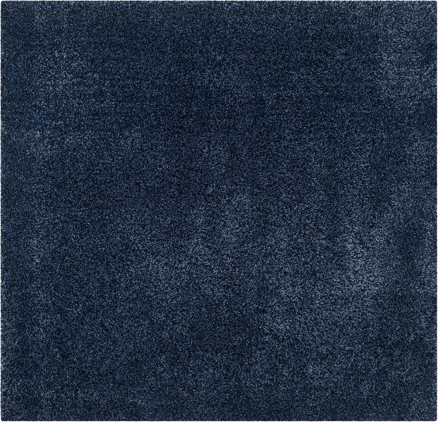 image:imageSAFAVIEH California Shag Collection Area Rug 53 x 76 Beige NonShedding amp Easy to Clean Ultra Plush Thick Pile Ideal for Living Room Bedroom Dining Space SG1511313Navy