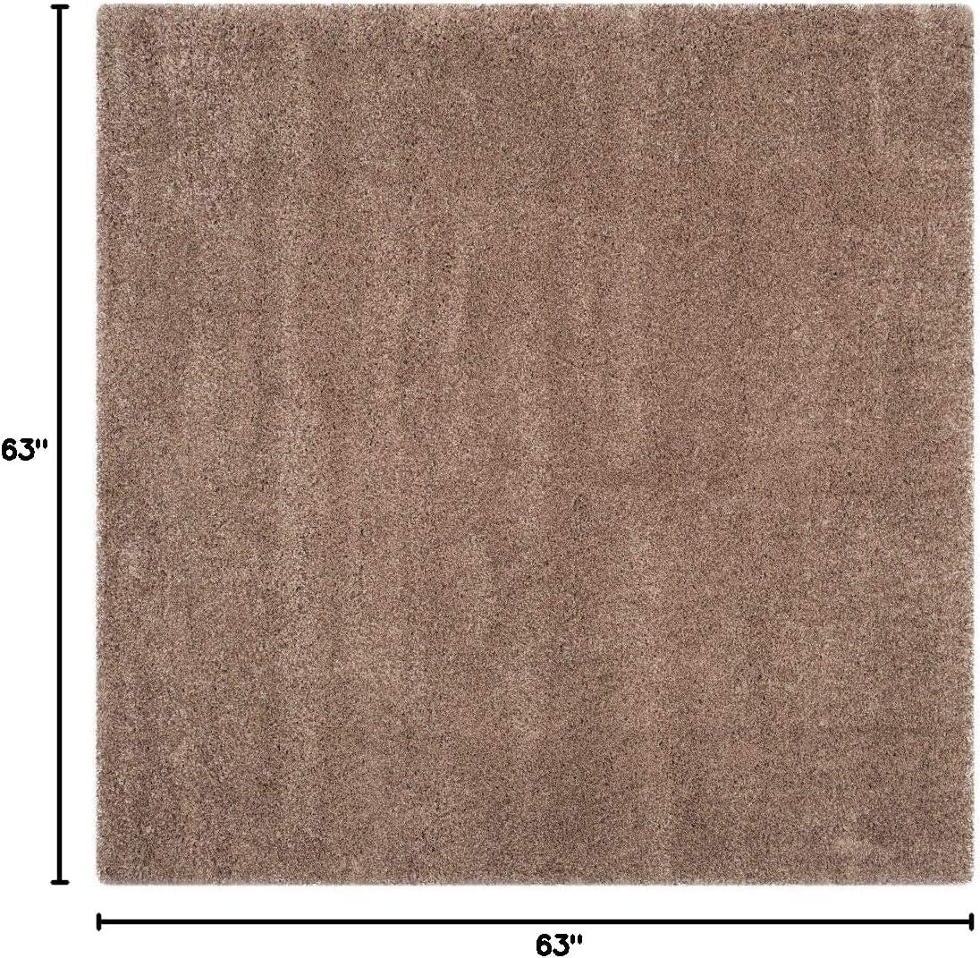 image:imageSAFAVIEH California Shag Collection Area Rug 53 x 76 Beige NonShedding amp Easy to Clean Ultra Plush Thick Pile Ideal for Living Room Bedroom Dining Space SG1511313Taupe