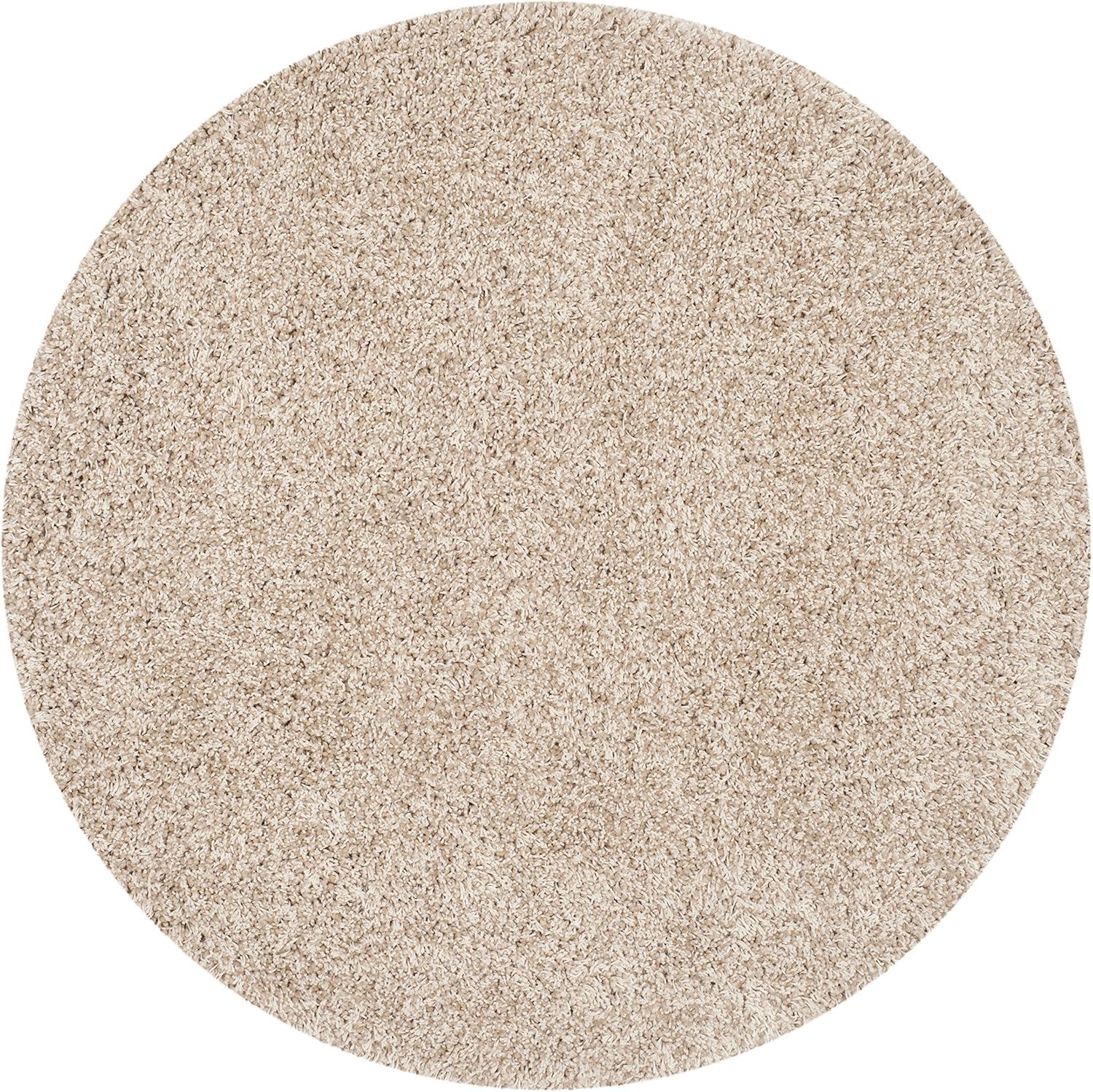 image:imageSAFAVIEH California Shag Collection Area Rug 53 x 76 Beige NonShedding amp Easy to Clean Ultra Plush Thick Pile Ideal for Living Room Bedroom Dining Space SG1511313Beige