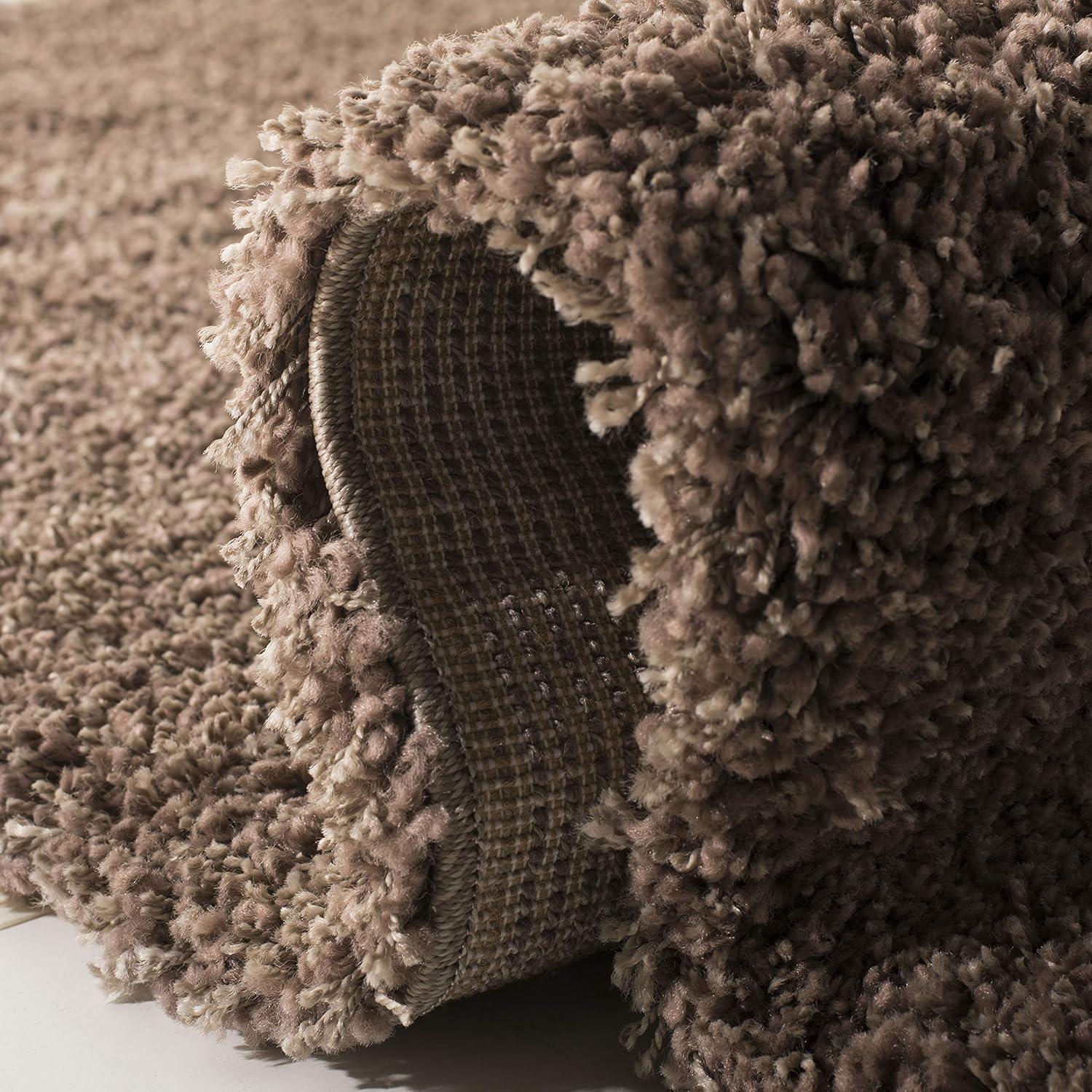 image:imageSAFAVIEH California Shag Collection Area Rug 53 x 76 Beige NonShedding amp Easy to Clean Ultra Plush Thick Pile Ideal for Living Room Bedroom Dining Space SG1511313Taupe