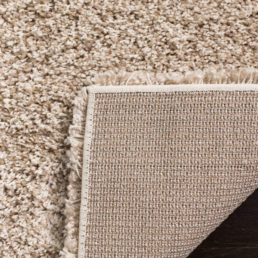 image:imageSAFAVIEH California Shag Collection Area Rug 53 x 76 Beige NonShedding amp Easy to Clean Ultra Plush Thick Pile Ideal for Living Room Bedroom Dining Space SG1511313Beige