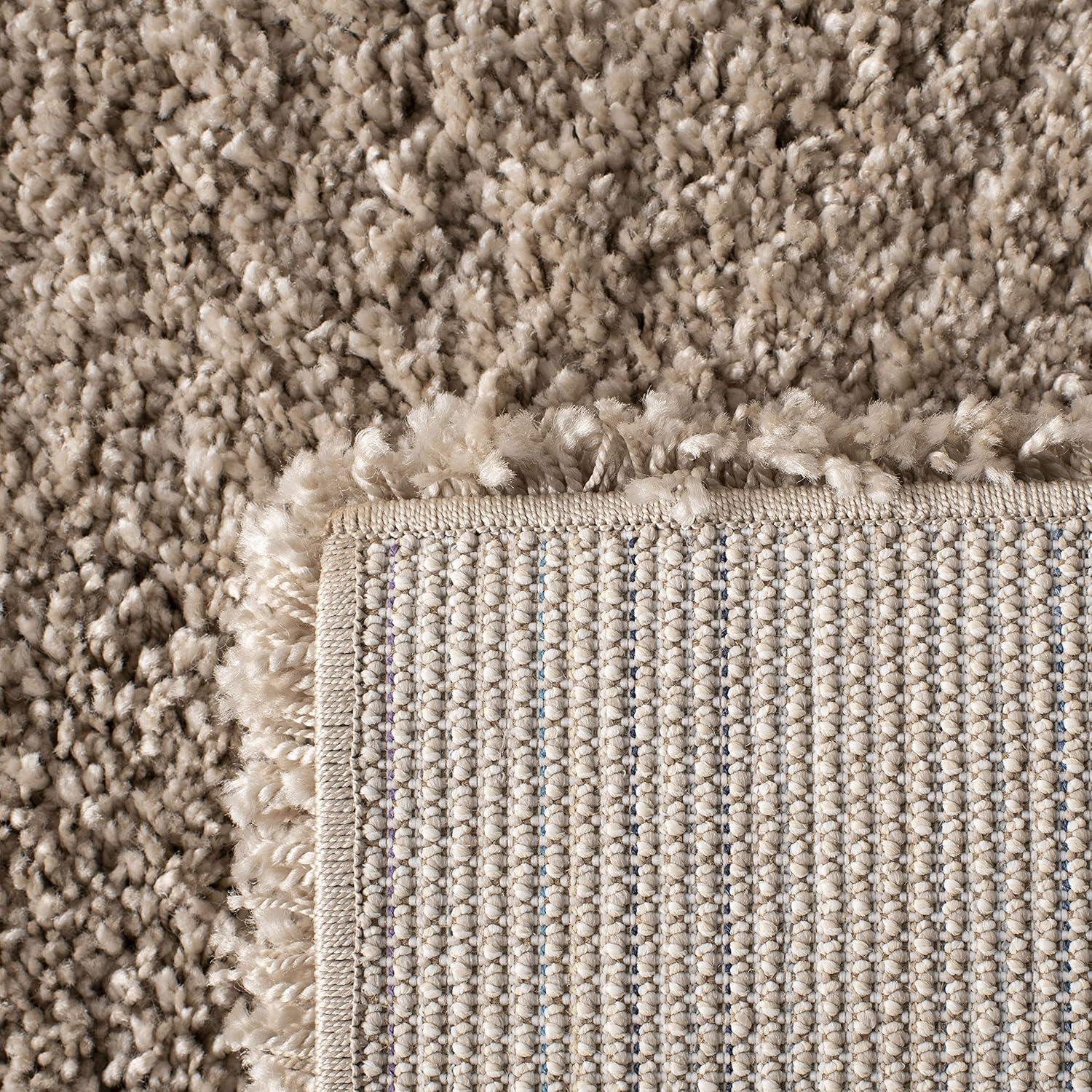 image:imageSAFAVIEH Hudson Shag Collection Area Rug 53 x 76 Ivory amp Grey Modern Trellis Design NonShedding amp Easy Care 2inch Thick Ideal for High Traffic Areas in Living Room Bedroom SGH281ABeigeIvory