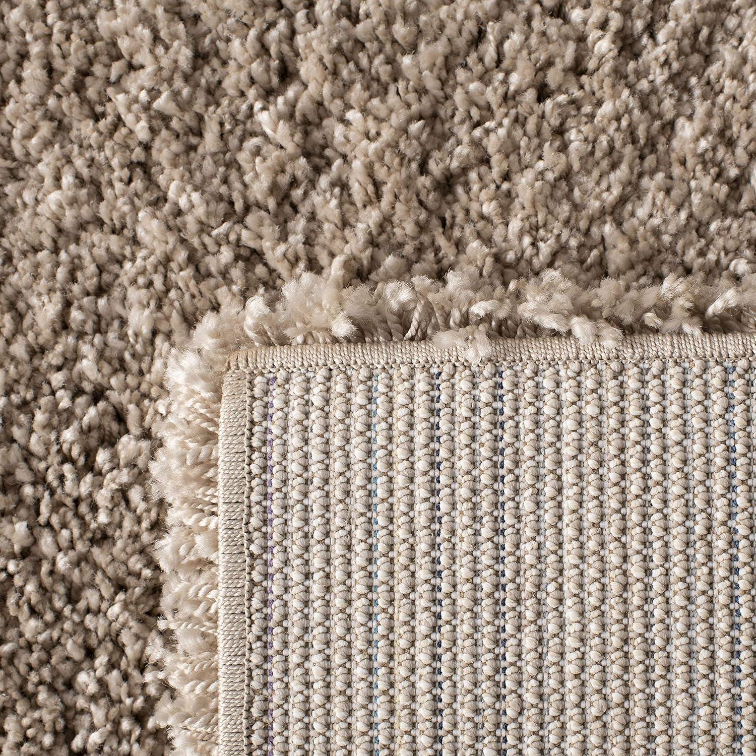 image:imageSAFAVIEH Hudson Shag Collection Area Rug 53 x 76 Ivory amp Grey Modern Trellis Design NonShedding amp Easy Care 2inch Thick Ideal for High Traffic Areas in Living Room Bedroom SGH281ABeigeIvory