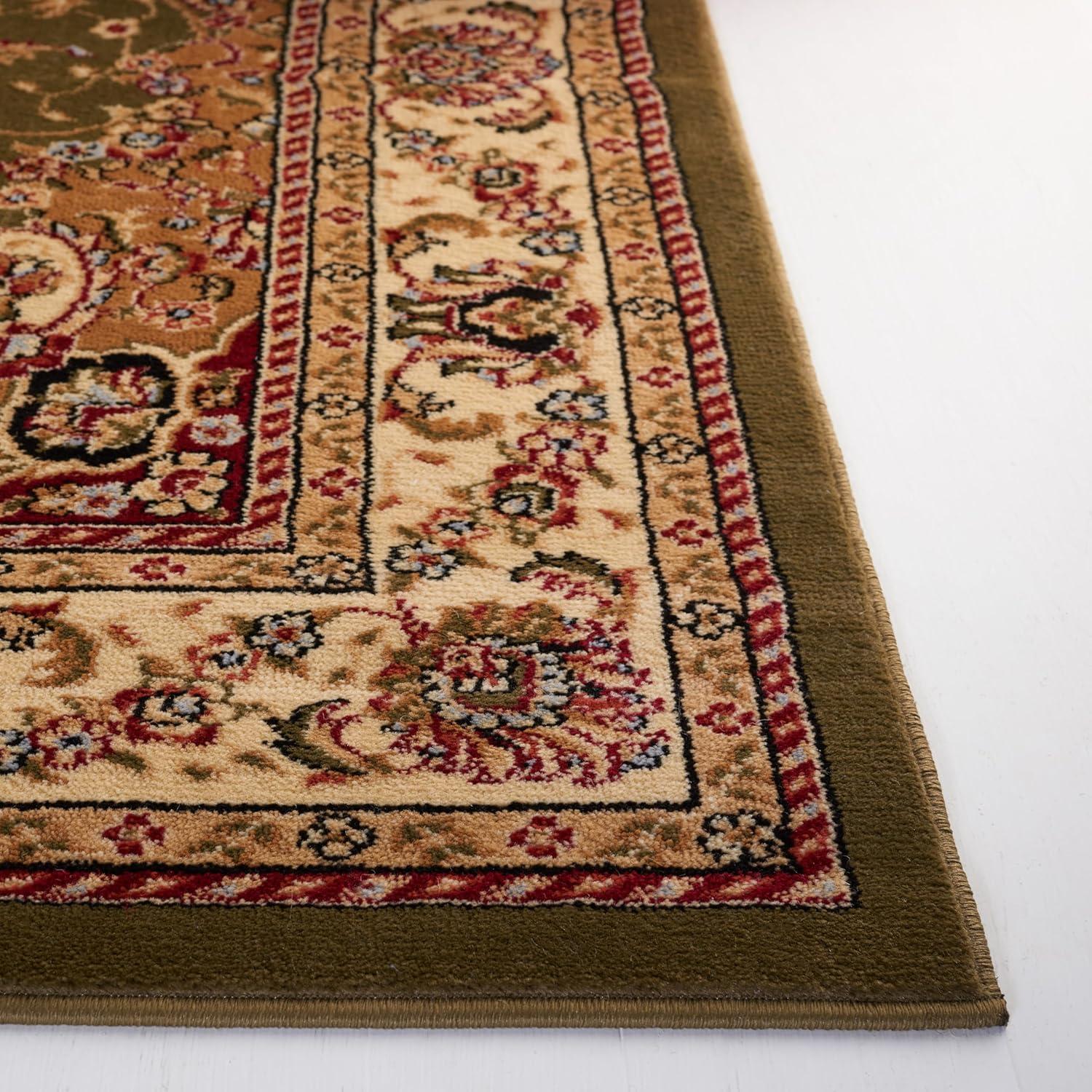 image:imageSAFAVIEH Lyndhurst Collection Area Rug 8 x 11 Black amp Ivory Traditional Oriental Design NonShedding amp Easy Care Ideal for High Traffic Areas in Living Room Bedroom LNH329ASageIvory