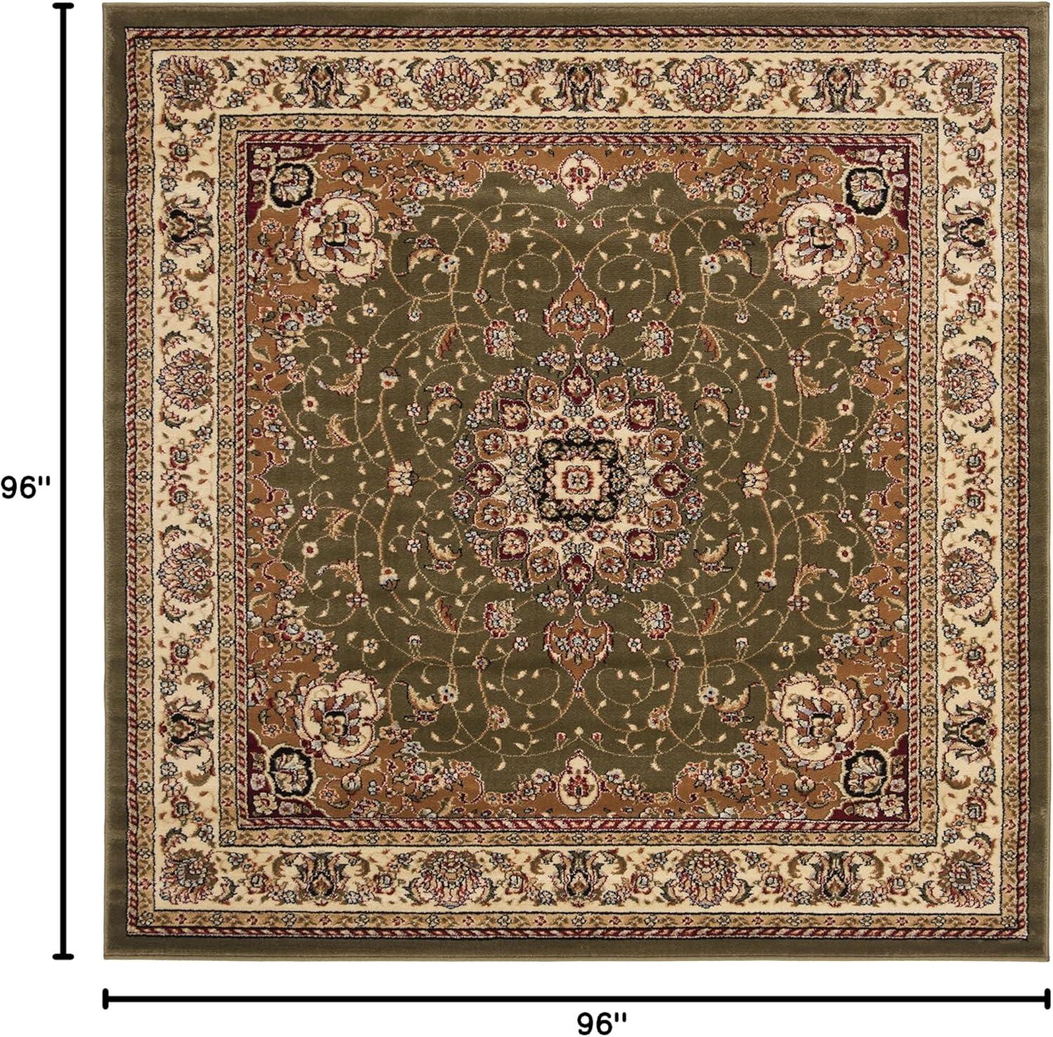 image:imageSAFAVIEH Lyndhurst Collection Area Rug 8 x 11 Black amp Ivory Traditional Oriental Design NonShedding amp Easy Care Ideal for High Traffic Areas in Living Room Bedroom LNH329ASageIvory