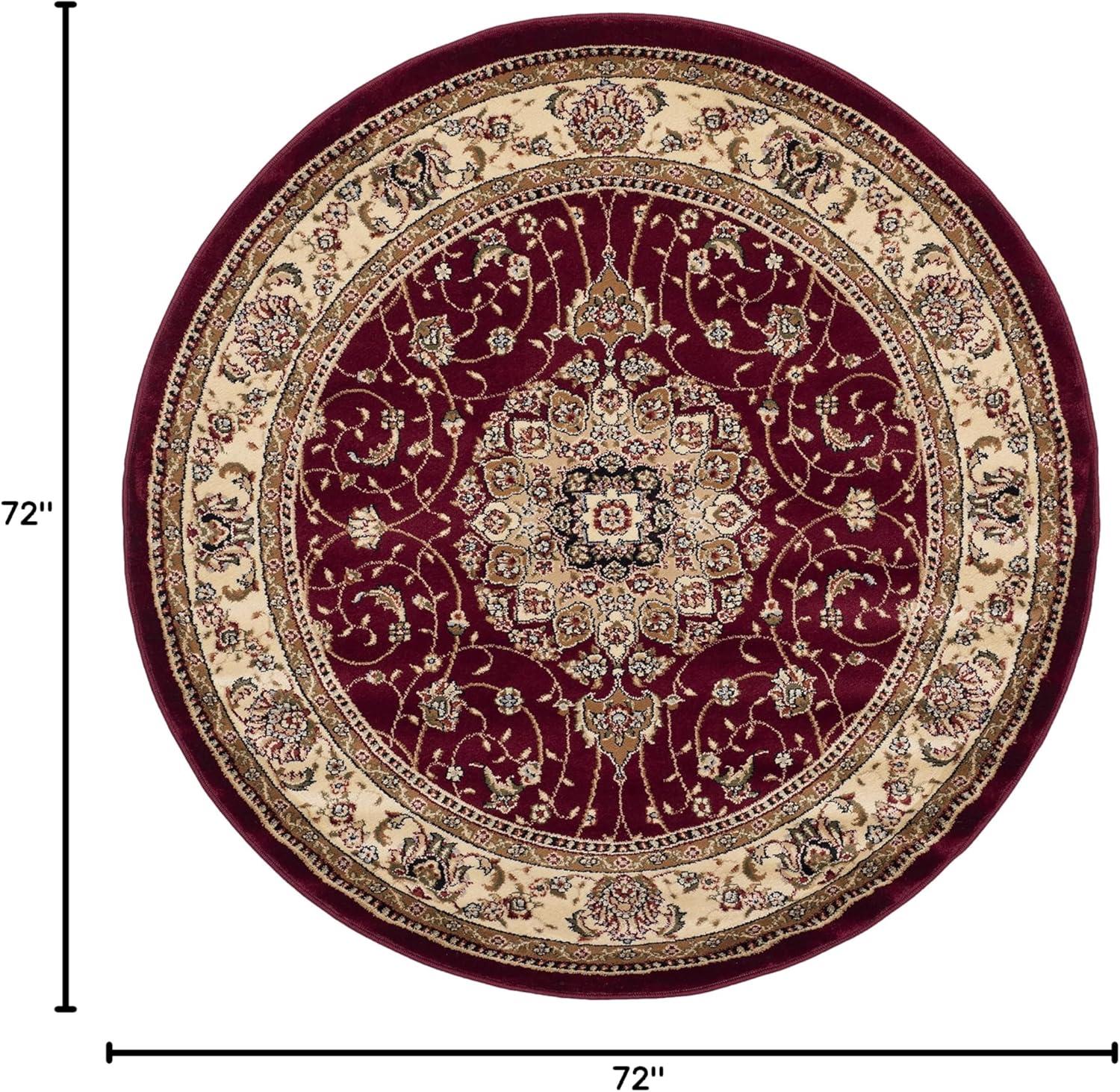 image:imageSAFAVIEH Lyndhurst Collection Area Rug 8 x 11 Black amp Ivory Traditional Oriental Design NonShedding amp Easy Care Ideal for High Traffic Areas in Living Room Bedroom LNH329ARedIvory