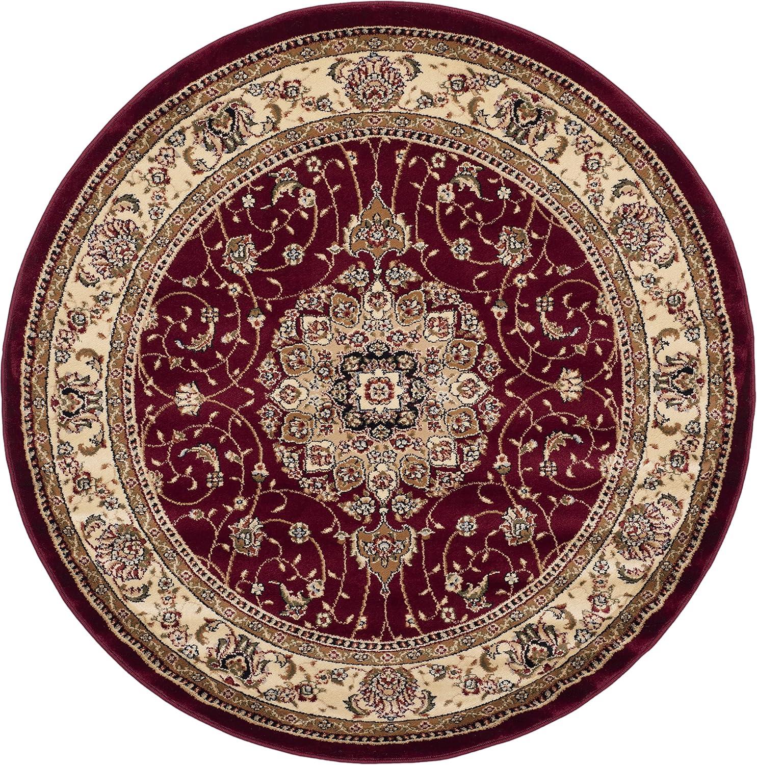 image:imageSAFAVIEH Lyndhurst Collection Area Rug 8 x 11 Black amp Ivory Traditional Oriental Design NonShedding amp Easy Care Ideal for High Traffic Areas in Living Room Bedroom LNH329ARedIvory
