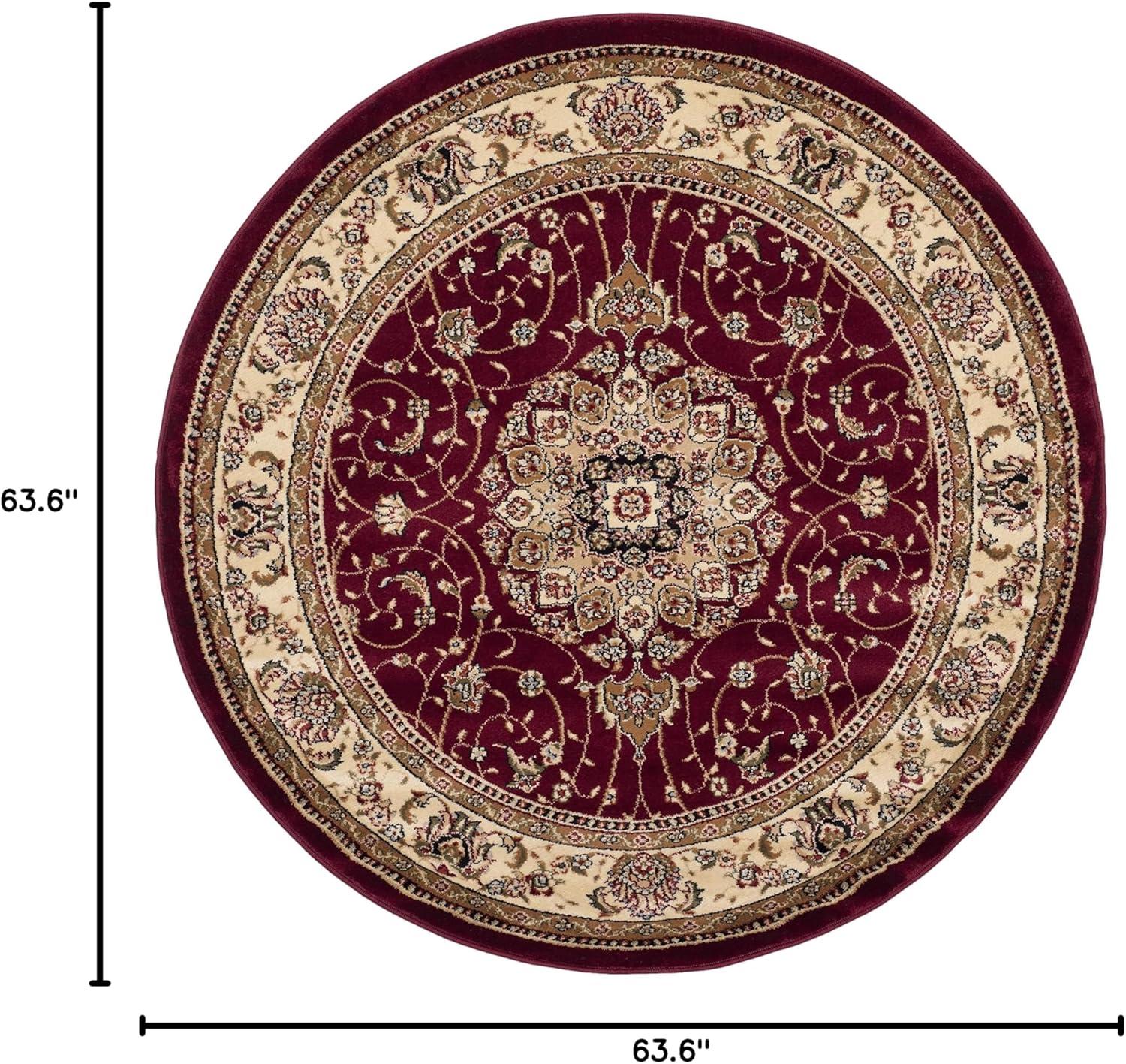 image:imageSAFAVIEH Lyndhurst Collection Area Rug 8 x 11 Black amp Ivory Traditional Oriental Design NonShedding amp Easy Care Ideal for High Traffic Areas in Living Room Bedroom LNH329ARedIvory