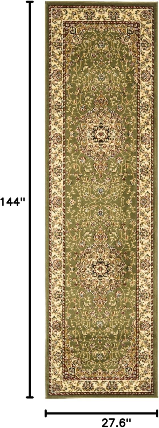 image:imageSAFAVIEH Lyndhurst Collection Area Rug 8 x 11 Black amp Ivory Traditional Oriental Design NonShedding amp Easy Care Ideal for High Traffic Areas in Living Room Bedroom LNH329ASageIvory