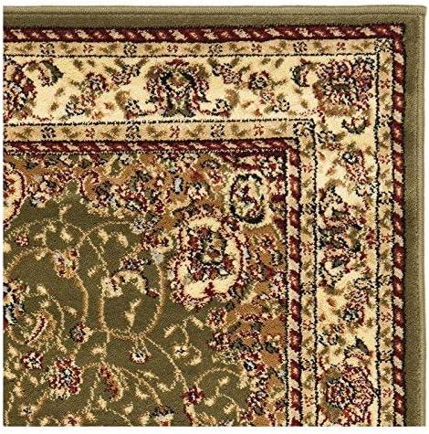 image:imageSAFAVIEH Lyndhurst Collection Area Rug 8 x 11 Black amp Ivory Traditional Oriental Design NonShedding amp Easy Care Ideal for High Traffic Areas in Living Room Bedroom LNH329ASageIvory