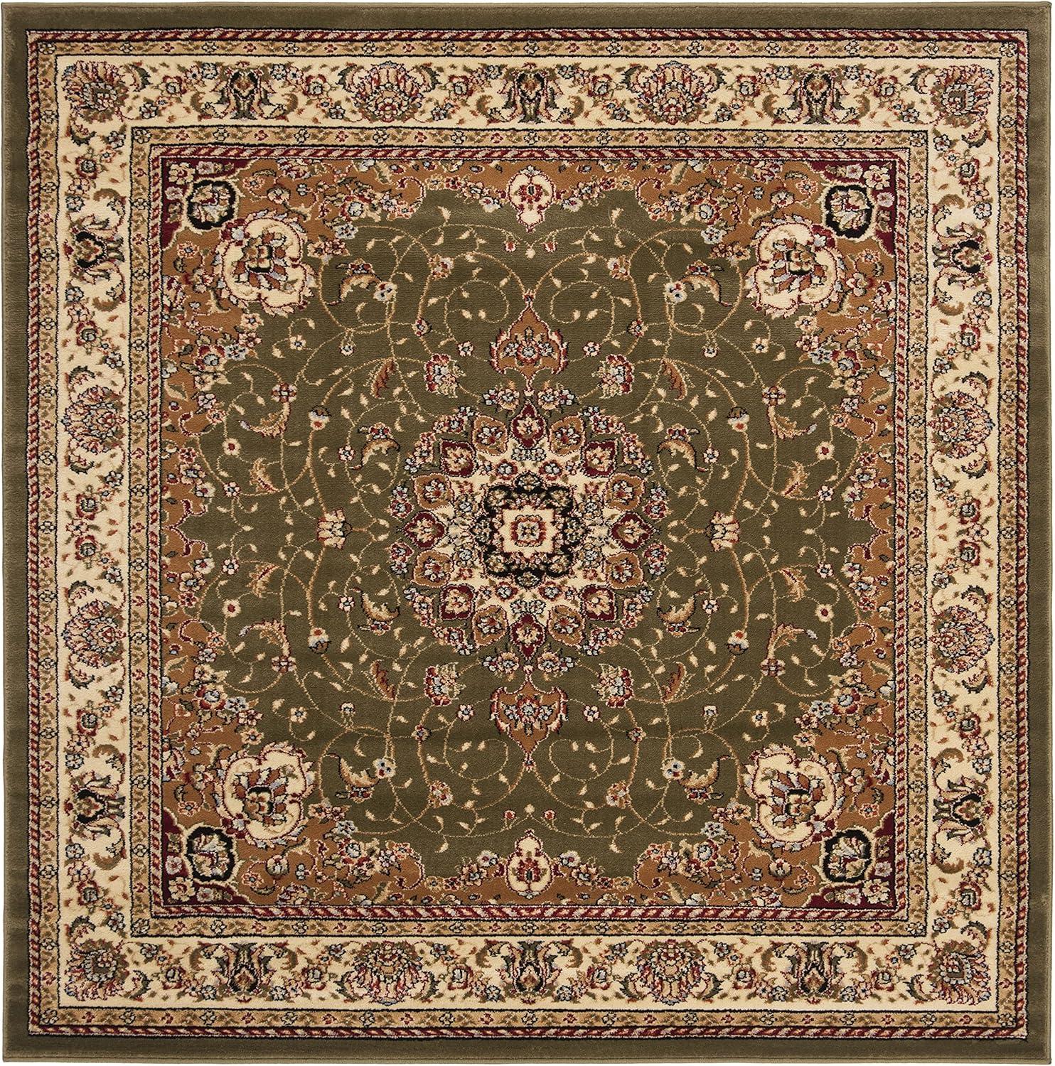 image:imageSAFAVIEH Lyndhurst Collection Area Rug 8 x 11 Black amp Ivory Traditional Oriental Design NonShedding amp Easy Care Ideal for High Traffic Areas in Living Room Bedroom LNH329ASageIvory