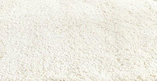 image:imageSAFAVIEH Milan Shag Collection Area Rug 51 x 8 Aqua Blue Solid Design NonShedding amp Easy to Clean Plush Thick Pile Ideal for Living Room Bedroom SG1806060Ivory