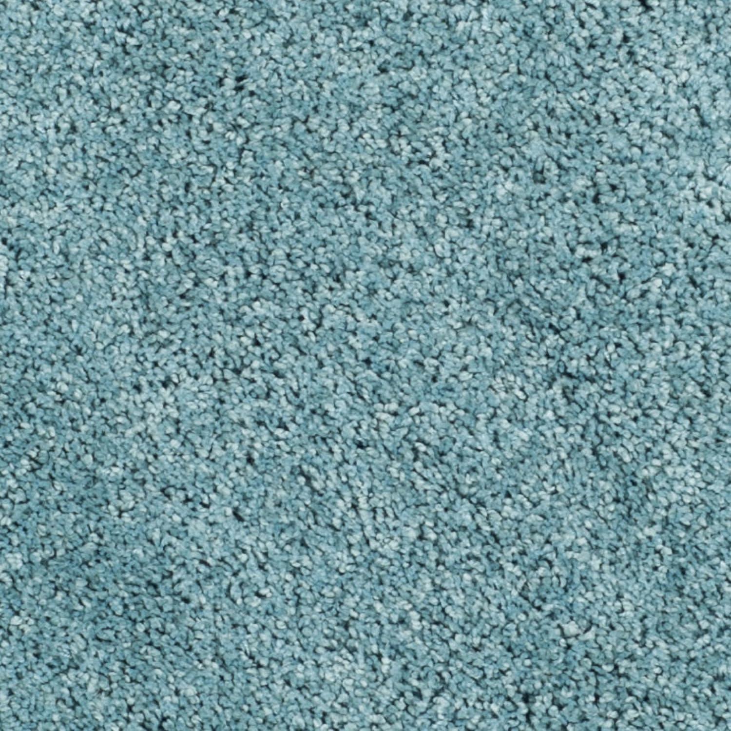 image:imageSAFAVIEH Milan Shag Collection Area Rug 51 x 8 Aqua Blue Solid Design NonShedding amp Easy to Clean Plush Thick Pile Ideal for Living Room Bedroom SG1806060Aqua Blue