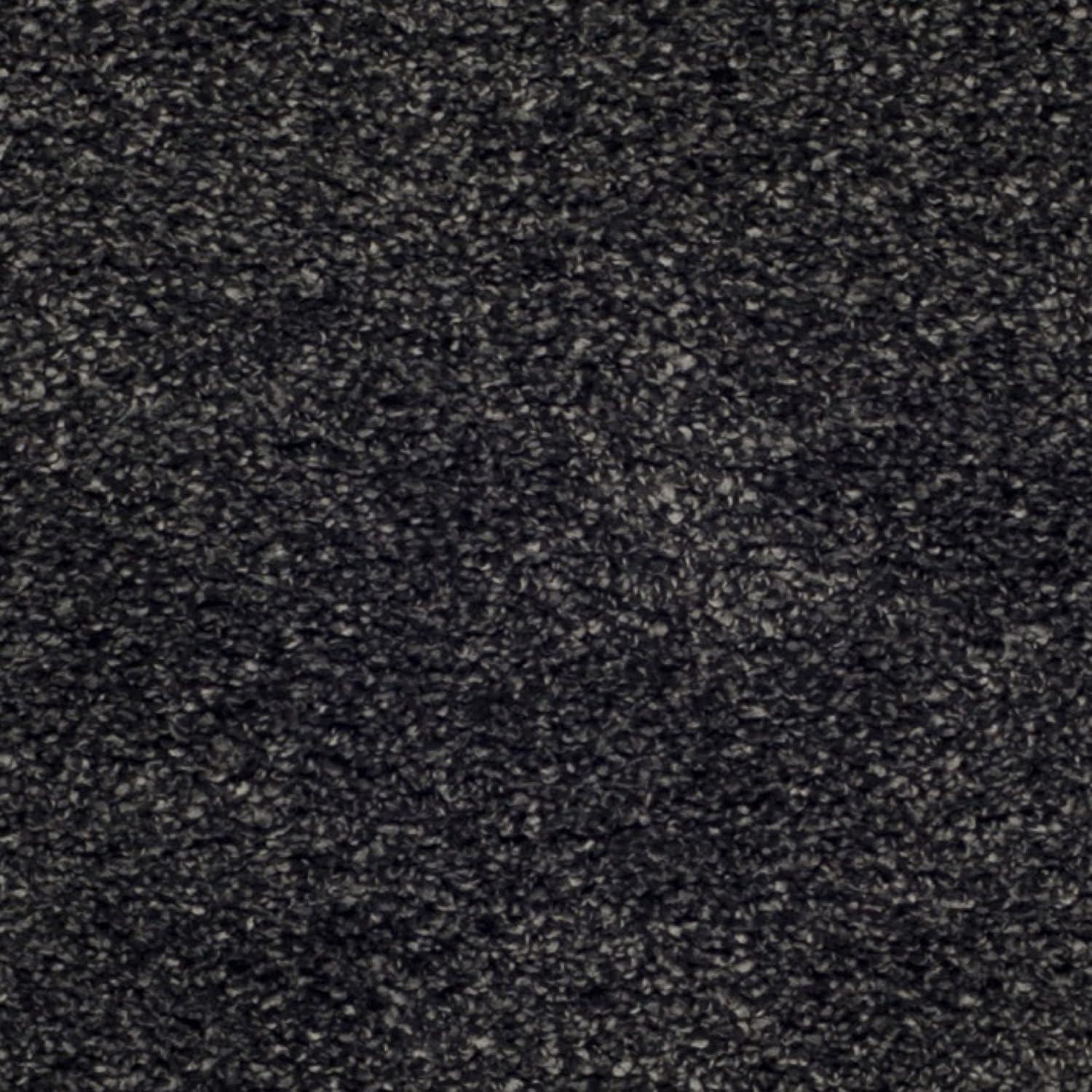 image:imageSAFAVIEH Milan Shag Collection Area Rug 51 x 8 Aqua Blue Solid Design NonShedding amp Easy to Clean Plush Thick Pile Ideal for Living Room Bedroom SG1806060Dark Grey