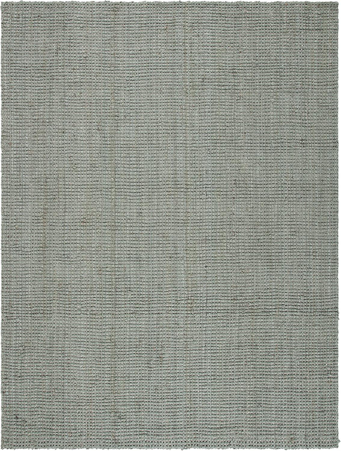 image:imageSAFAVIEH Natural Fiber Collection Area Rug 5 x 8 Green amp Grey Handmade Farmhouse Jute Ideal for High Traffic Areas in Living Room Bedroom NF730BGreenGrey