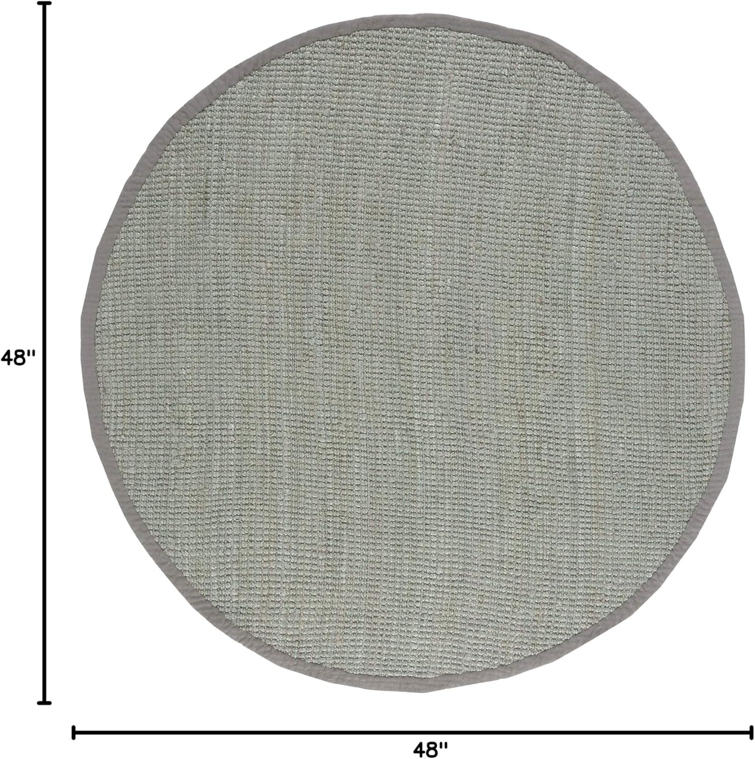 image:imageSAFAVIEH Natural Fiber Collection Area Rug 5 x 8 Green amp Grey Handmade Farmhouse Jute Ideal for High Traffic Areas in Living Room Bedroom NF730BGreenGrey