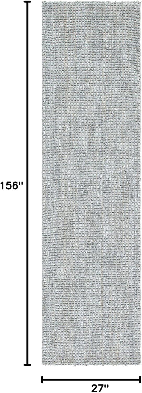 image:imageSAFAVIEH Natural Fiber Collection Area Rug 5 x 8 Green amp Grey Handmade Farmhouse Jute Ideal for High Traffic Areas in Living Room Bedroom NF730BGrey